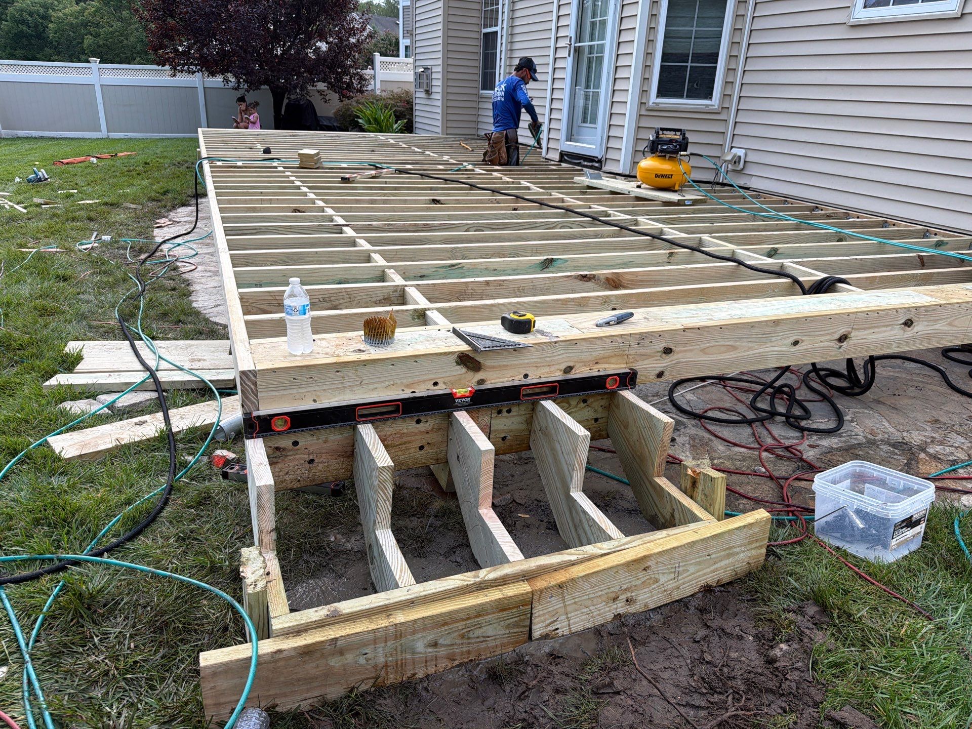New Deck in Fieldsboro, New Jersey by deck guardian
