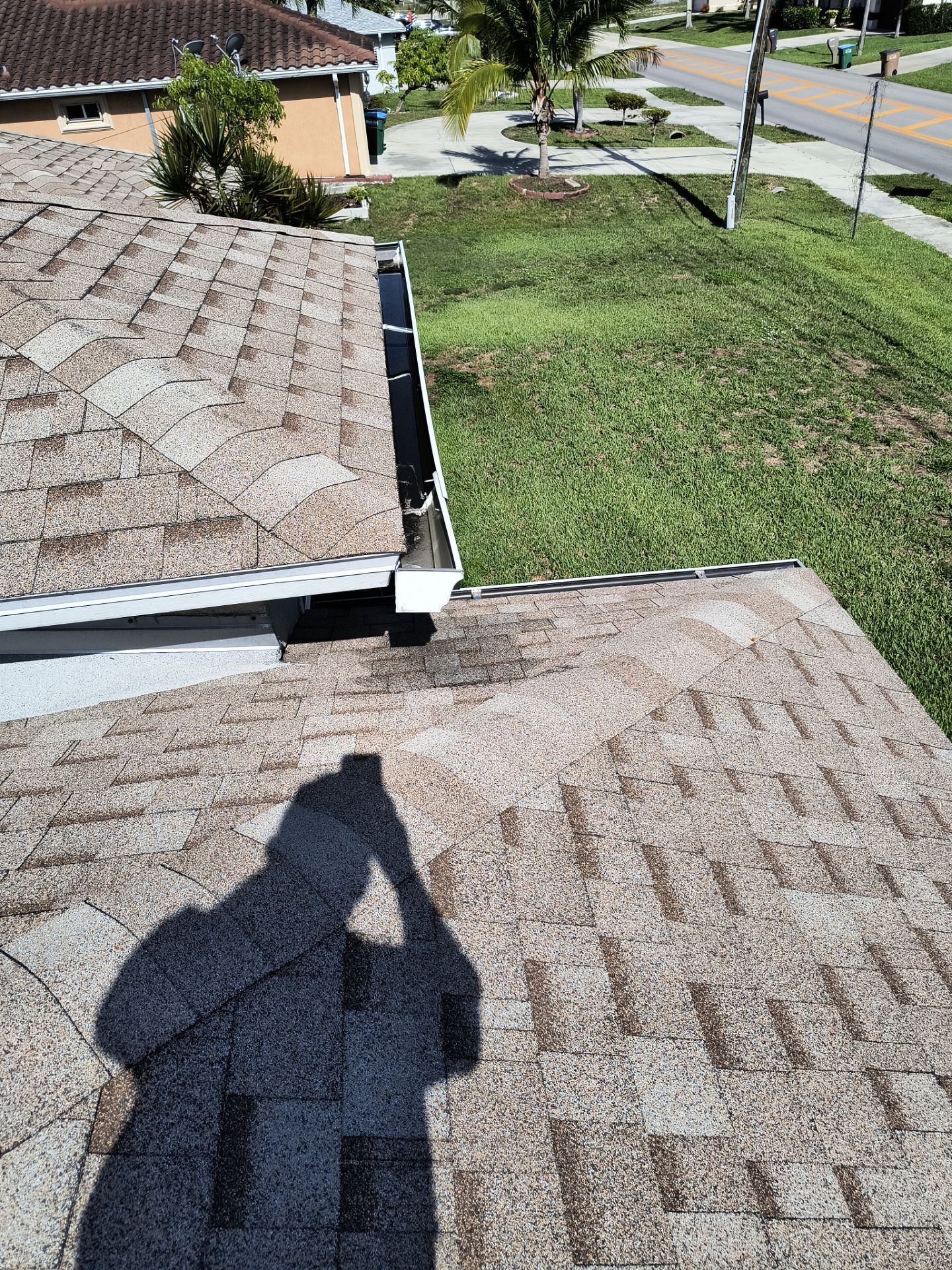 Leaf Guard System Installation in Cape Coral FL by Gutter Professors