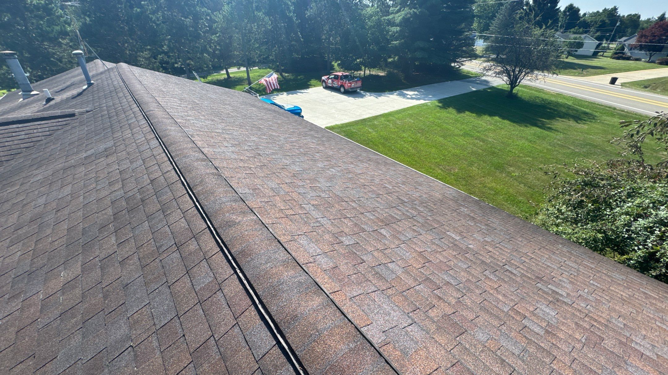 Roof Replacement using Owens Corning Onyx Black by 180 Contractors