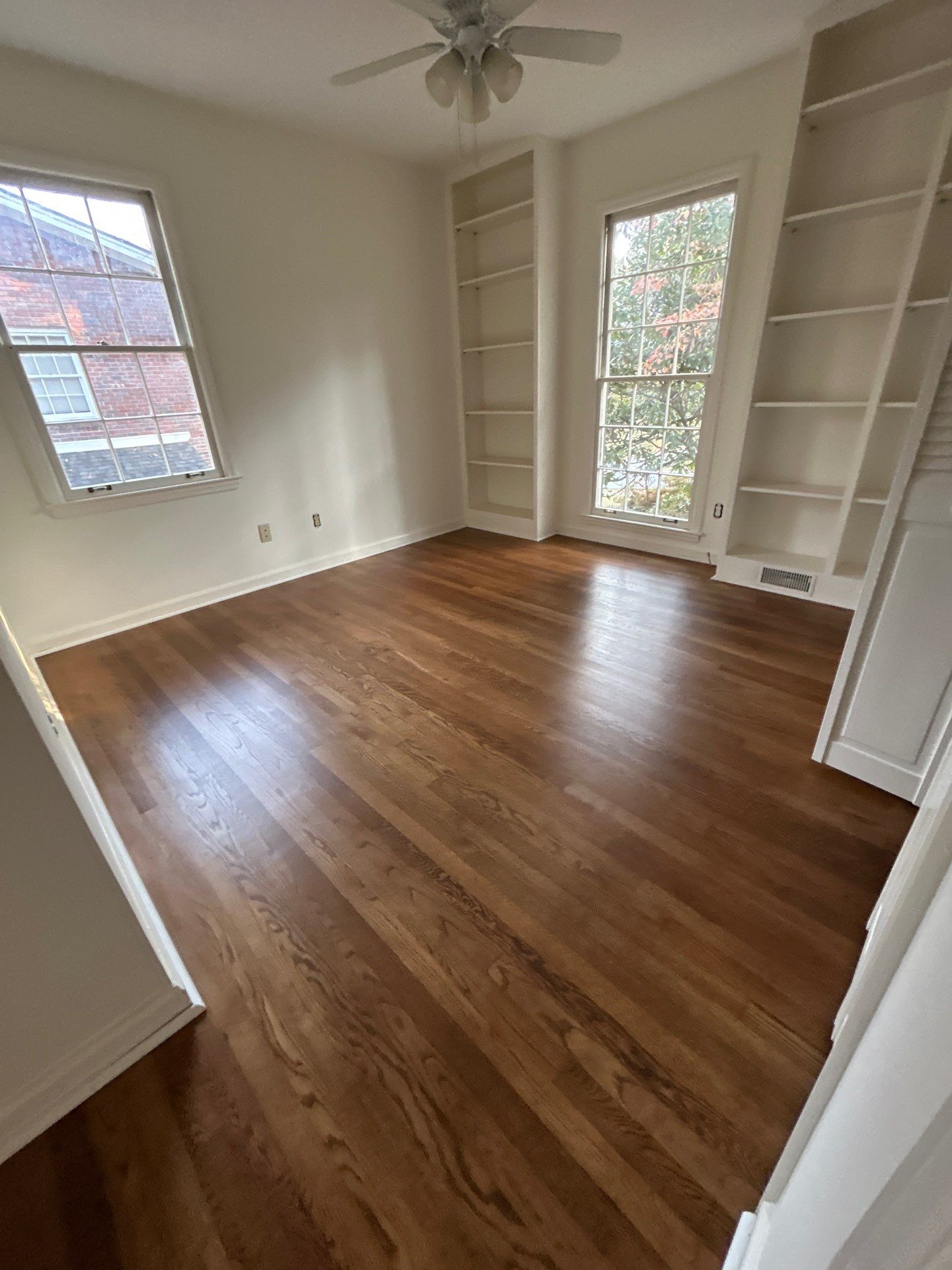 Oak refinish by Footprints Floors of East Atlanta