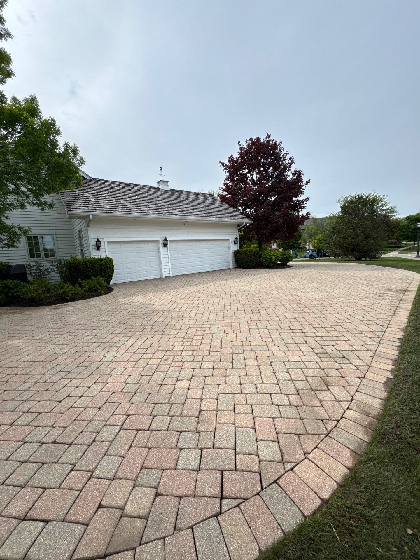 Project in Libertyville by Simmons Power & Soft Washing