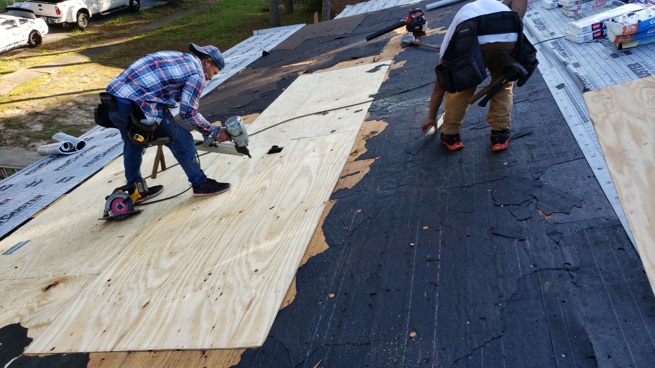 Residential Roofing Installation using Roof Replacement by American Roofing & Construction LLC