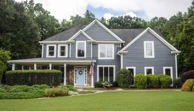 Full Siding Replacement and Exterior Painting in Alpharetta, GA