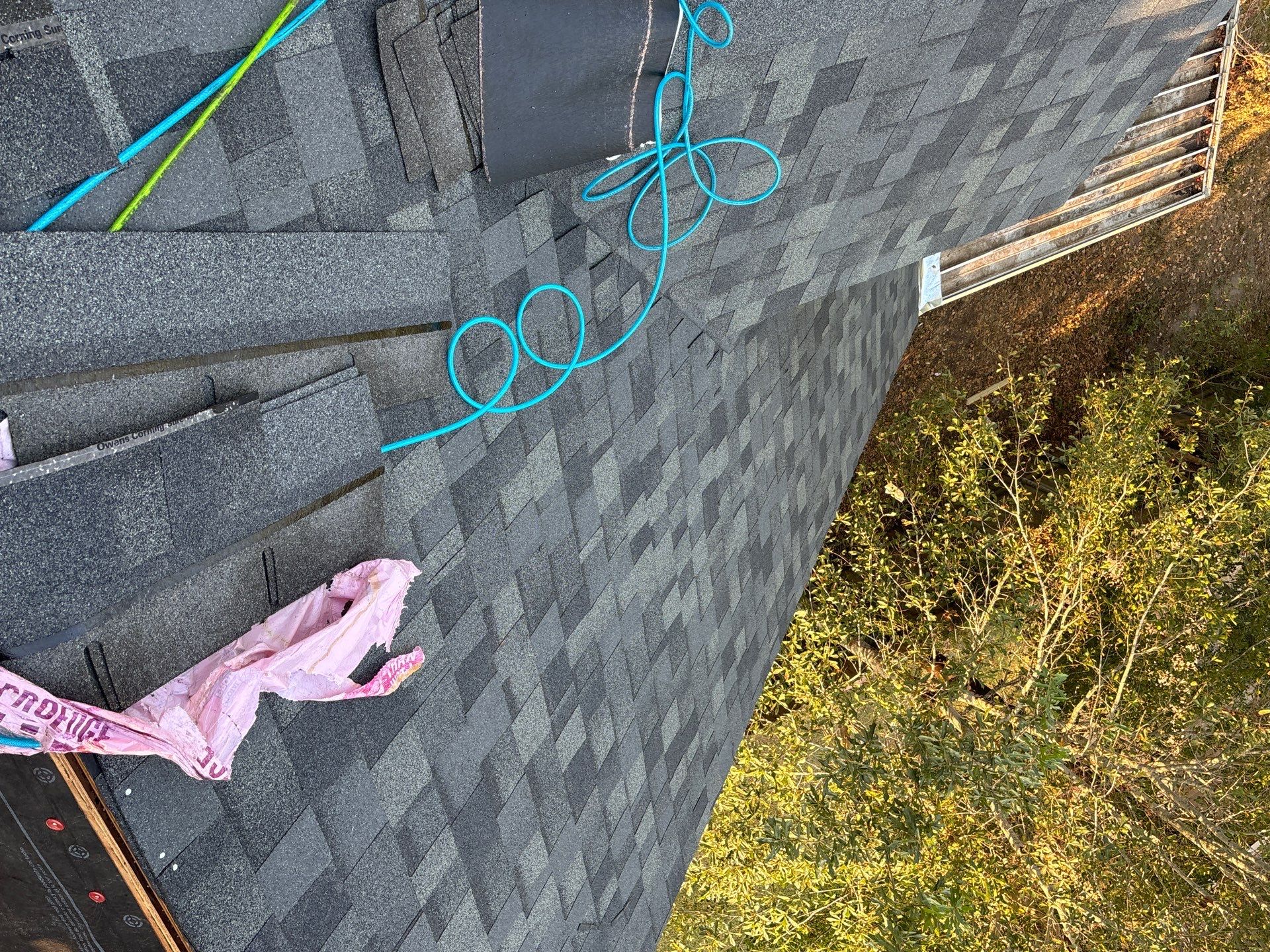Residential Roofing Installation using Owen's Corning Duration (Lifetime) Shingles by Roof Repair Company