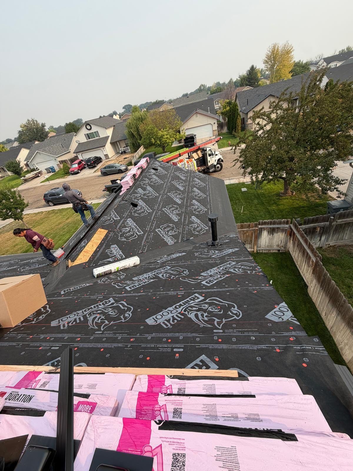 Residential Roof Replacement with Architectural Shingles in Caldwell by Olive Roofing