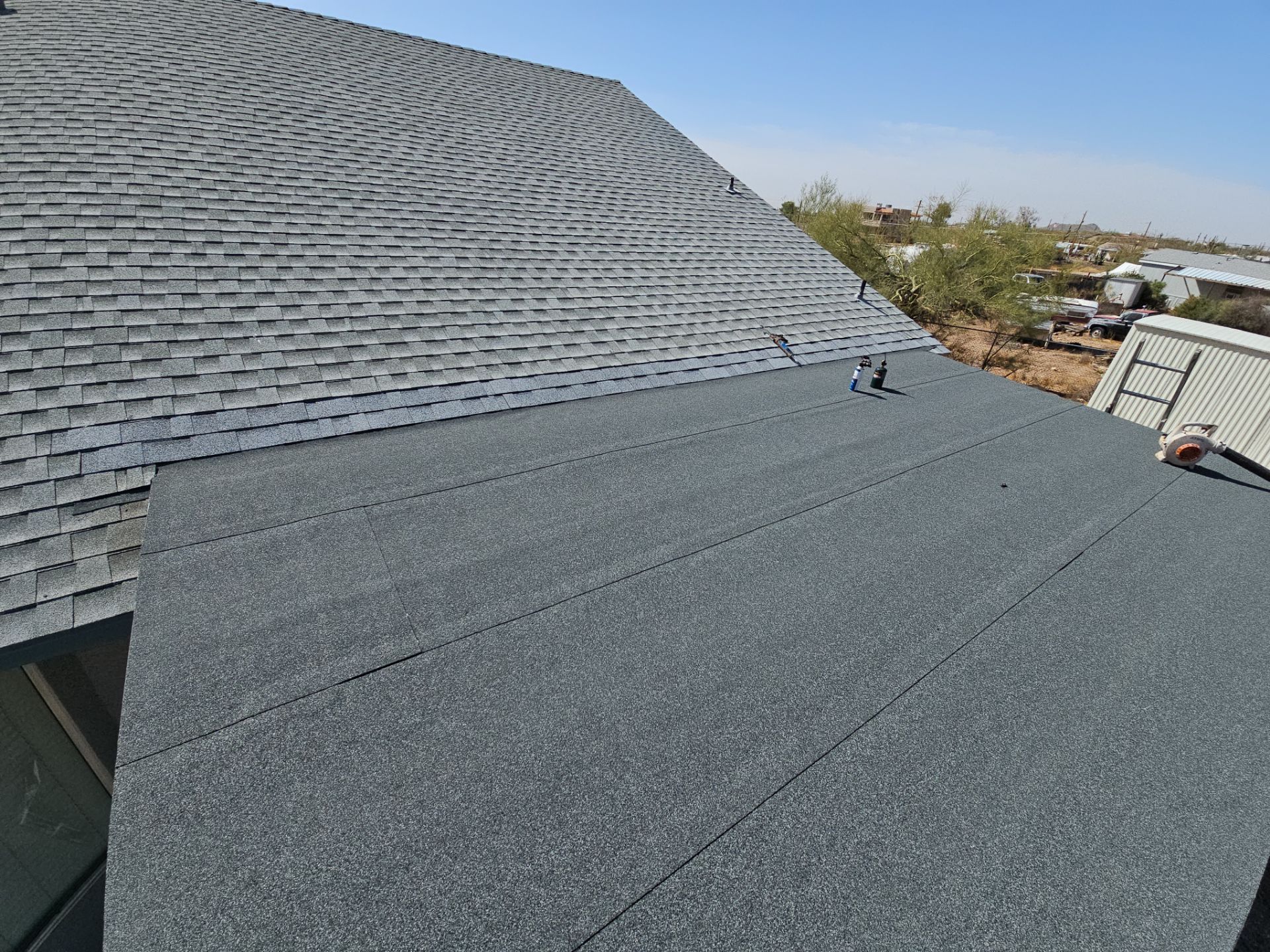 Flat Roof Redo by Weather-Tite Exteriors LLC