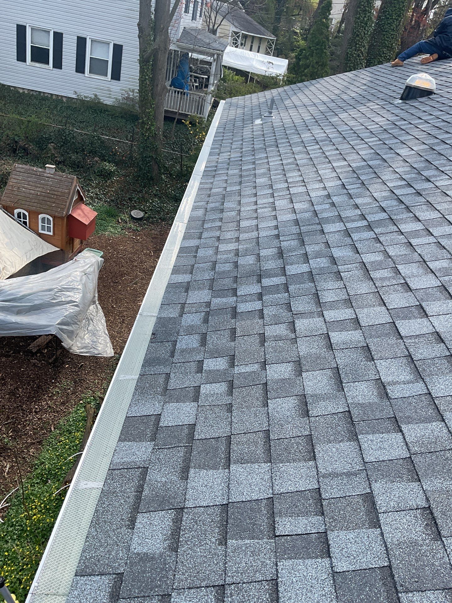 Falls Church Landmark Pro Roof in Max Def Pewter by RM Banning, Inc.