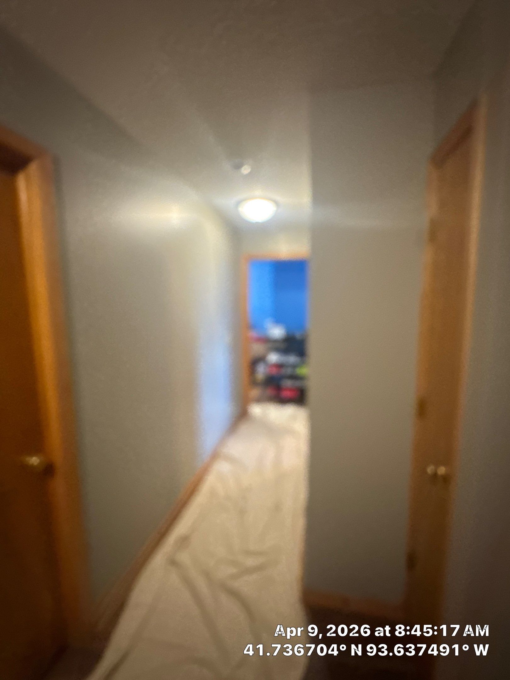 Repaint Accent Walls with Color Change and drywall repairs by Midwest Paint LLC