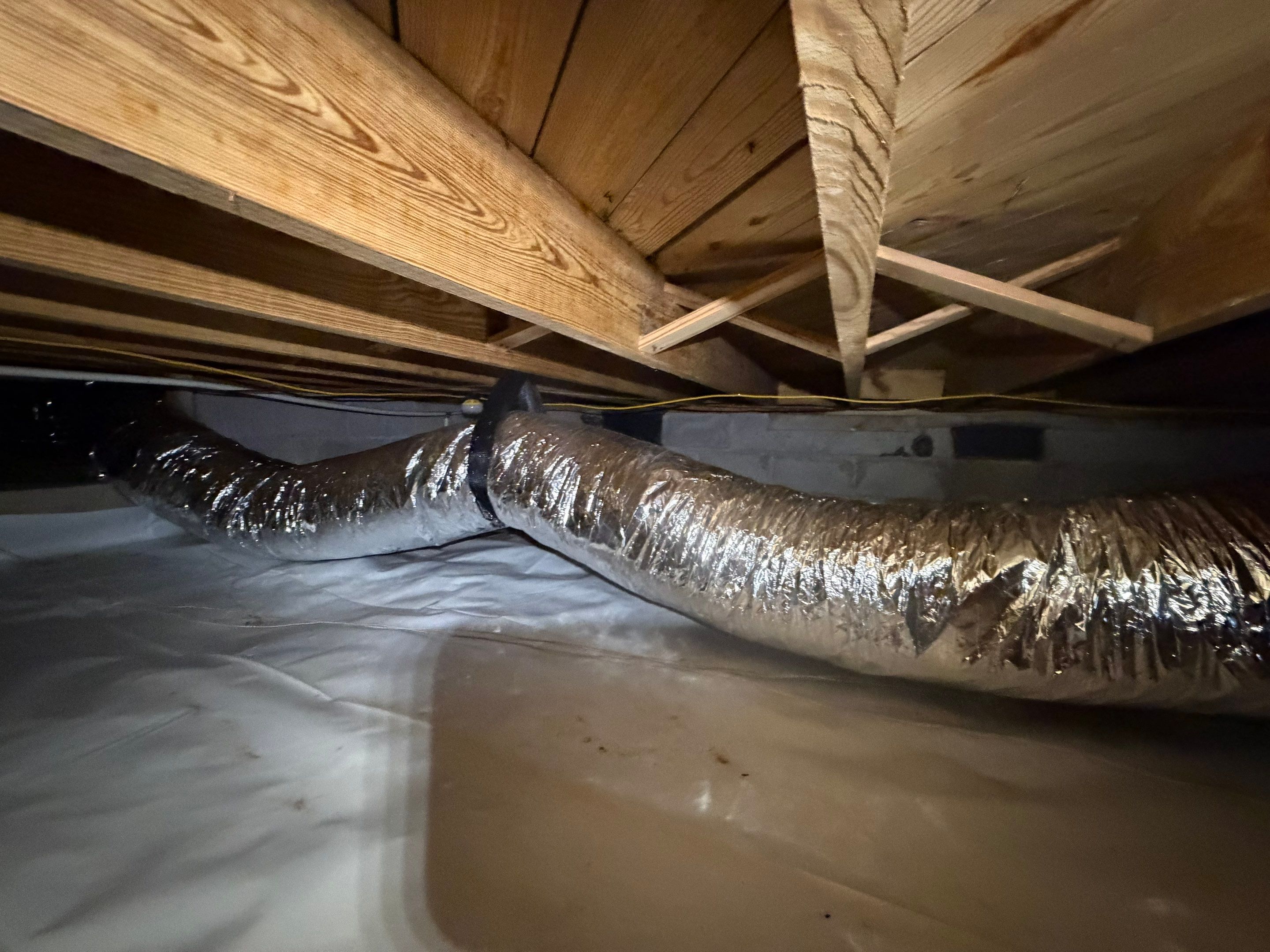 Project in Norfolk by Patriot Crawl Space Repairs