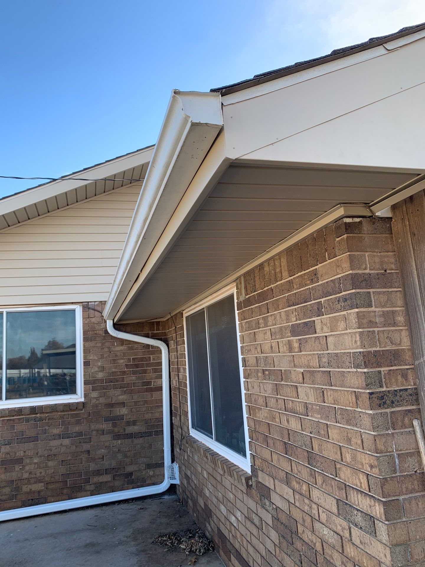 siding, gutter & soffit replacement in El Reno by McCann's Roofing and Construction