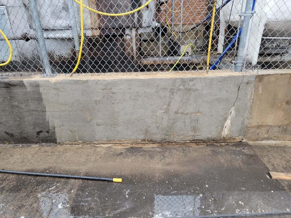 commercial pressure washing using Hot water by Northern Power Washing LLC.