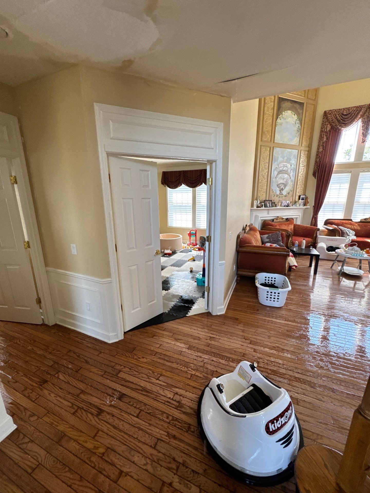 Project in West Bloomfield by EzDry Water Mitigation & Property Restoration