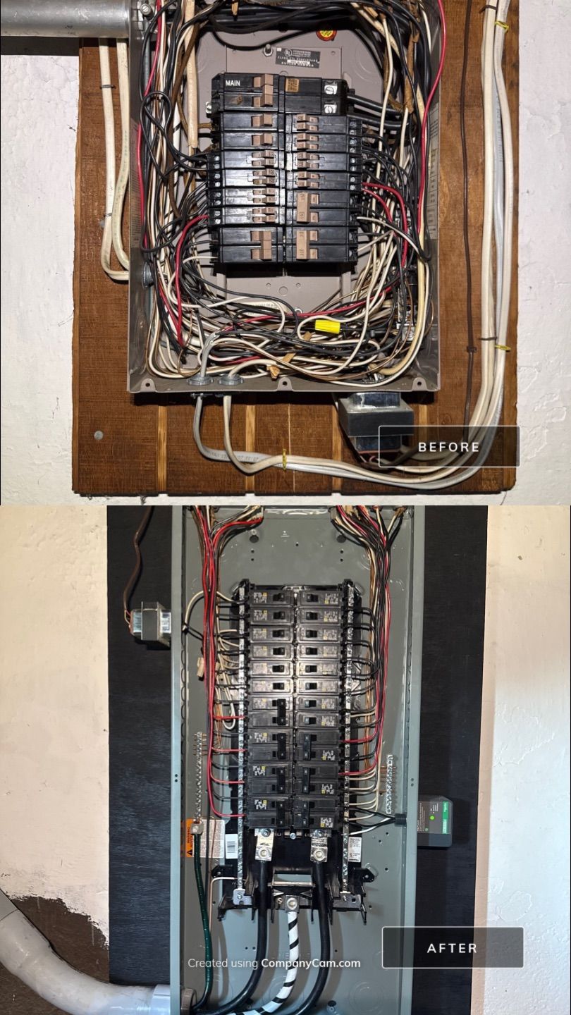 Electrical service upgrades & maintenance by Spartan Home Pros