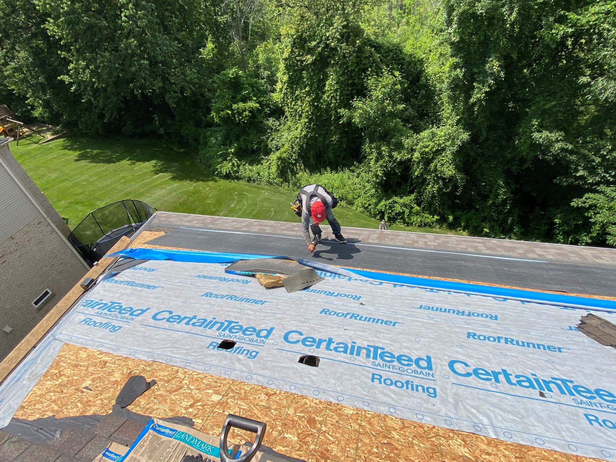 Roof Replacement using CertainTeed Landmark by 180 Contractors