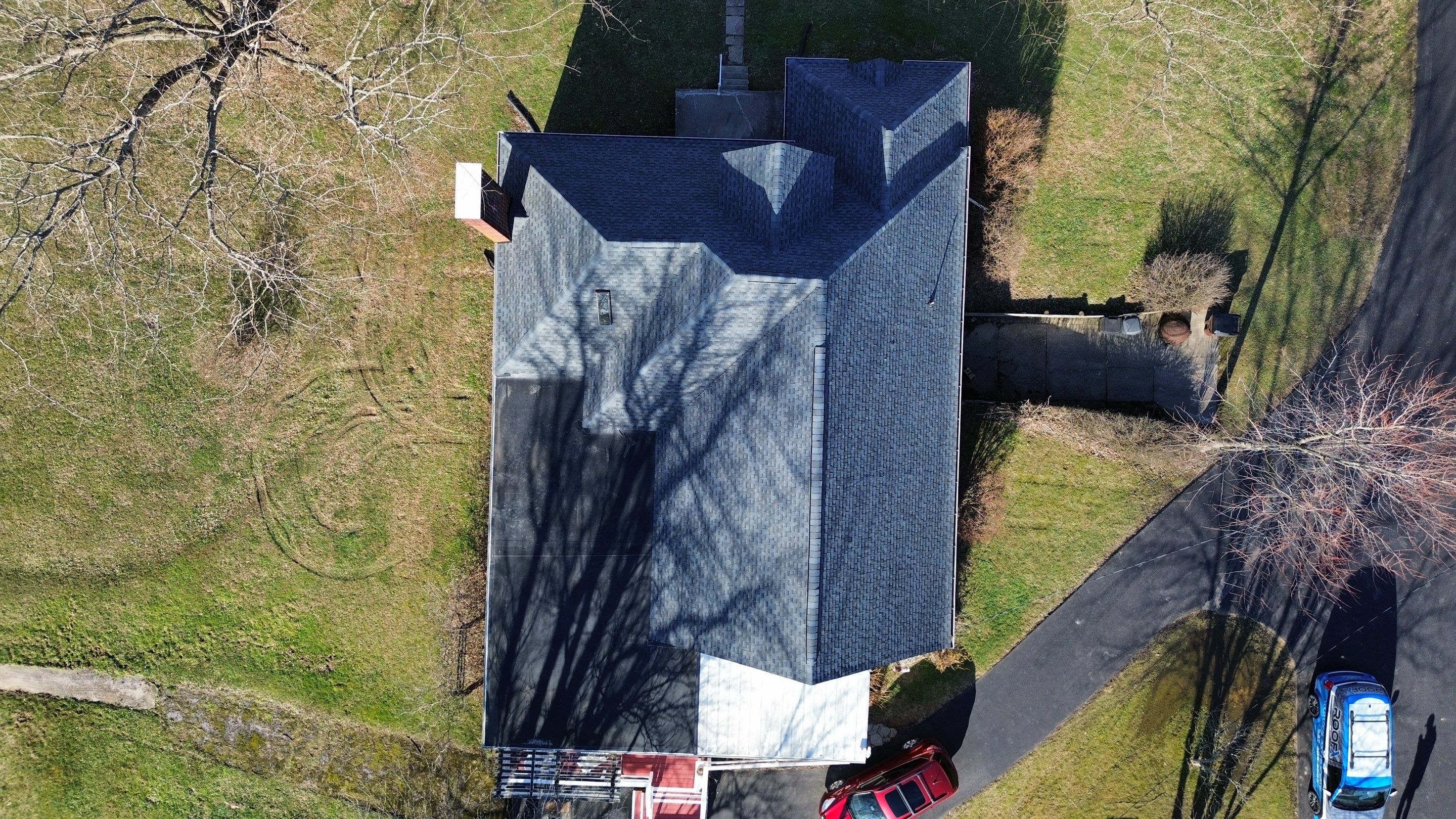 Residential Roofing Installation using Timberline HDZ Shingles - Pewter Gray by RoofX 
