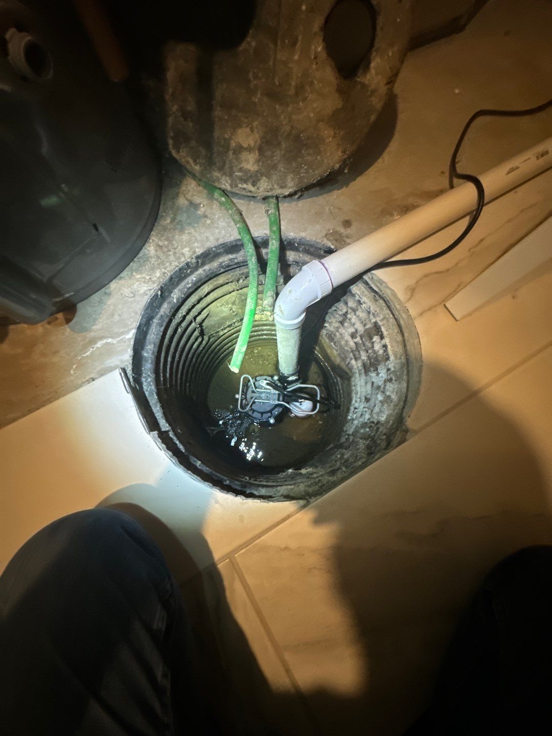 Sump Pump & Discharge Upgrade in St. Anthony, MN by Waterproofing Northeast
