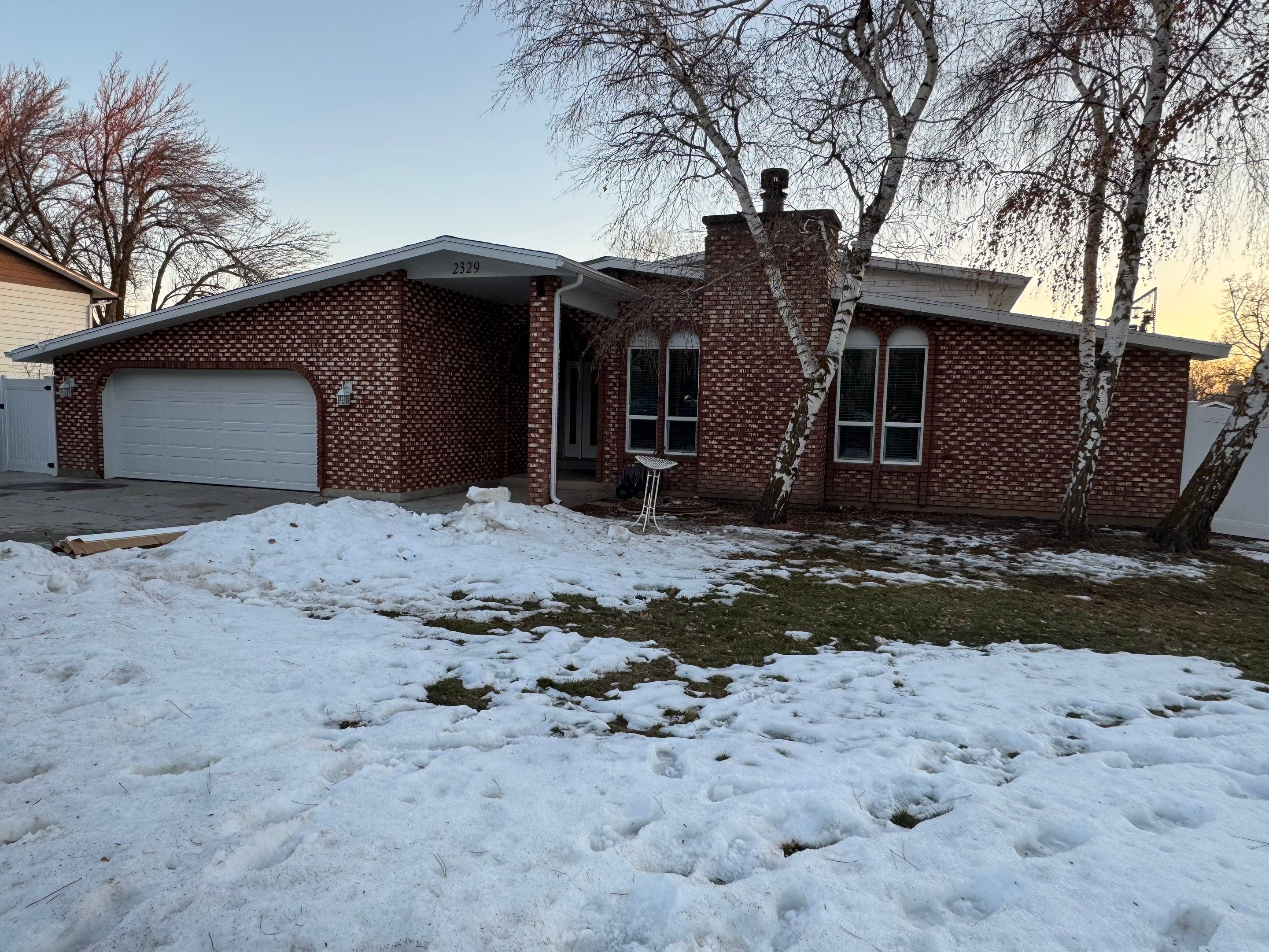 Ogden | Pristine All-White Modernization | Mixed Vinyl & Hardie by Ideal Siding Utah