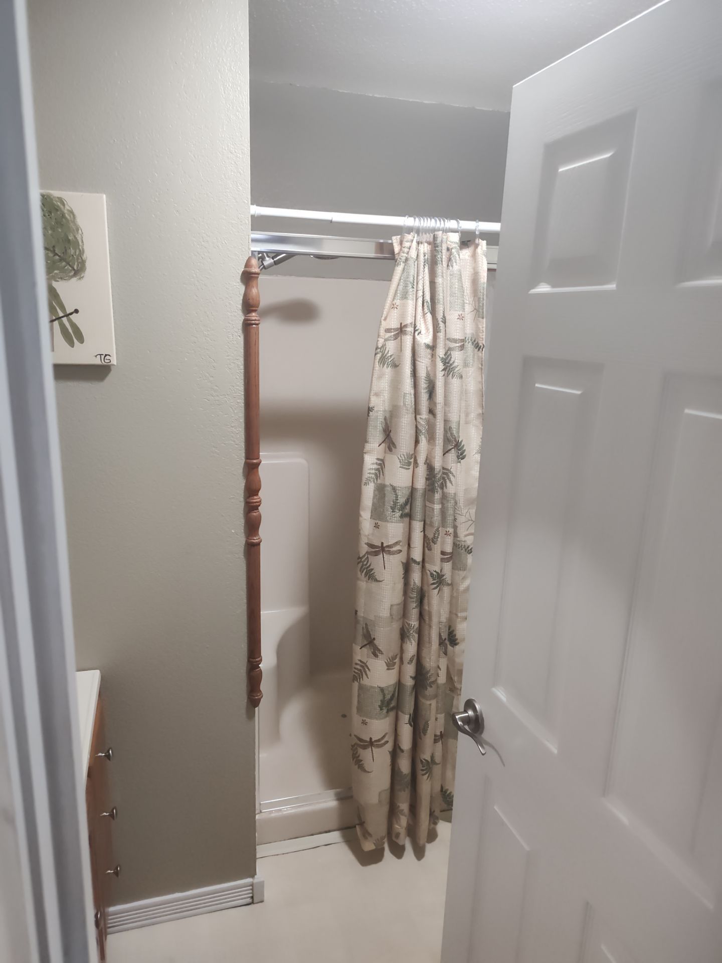 Small Bathroom Remodel by Cornerstone Home Builders, LLC