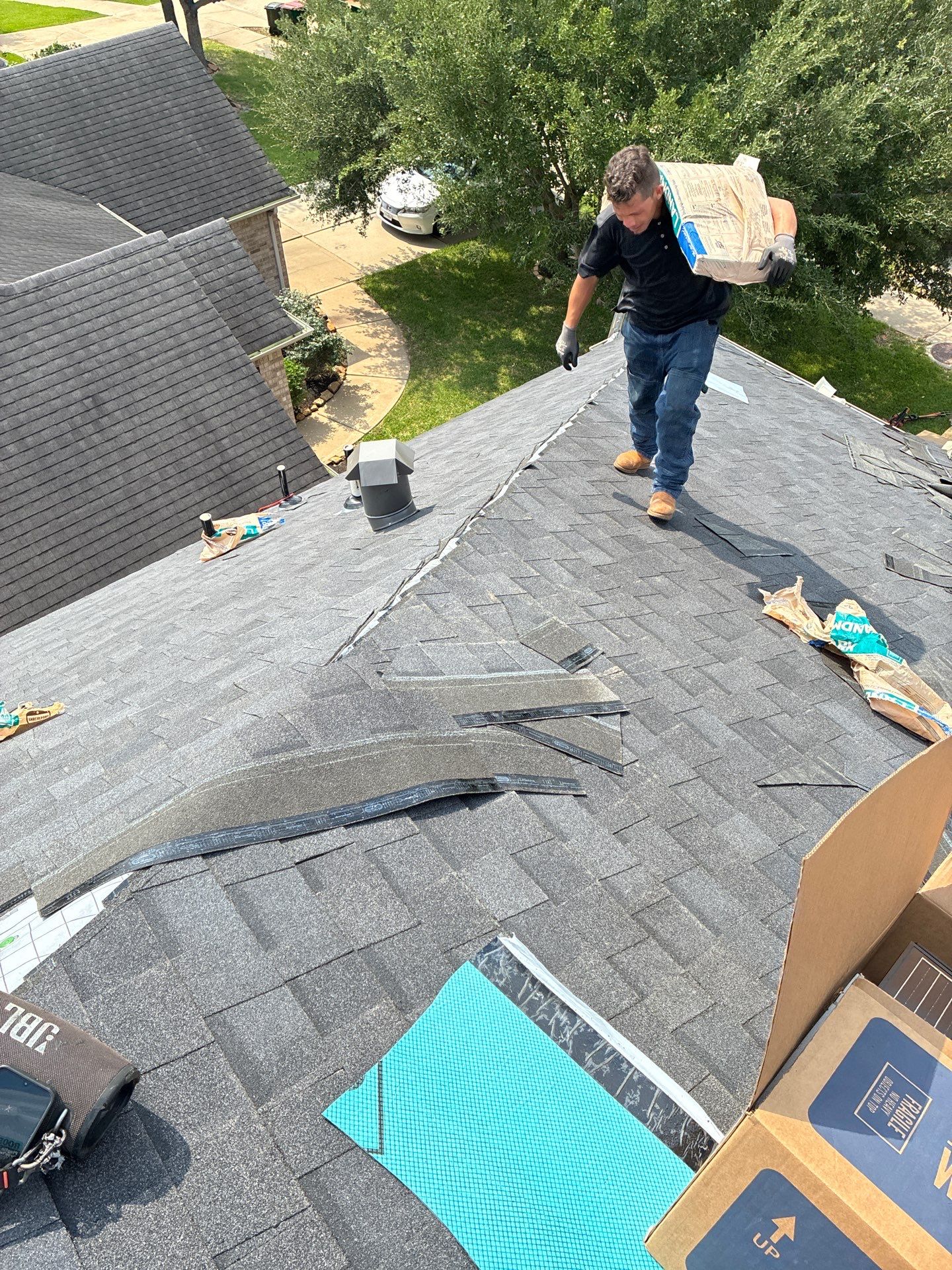 Roof Replacement in Grand Mission, Richmond TX by Roof Repair Company