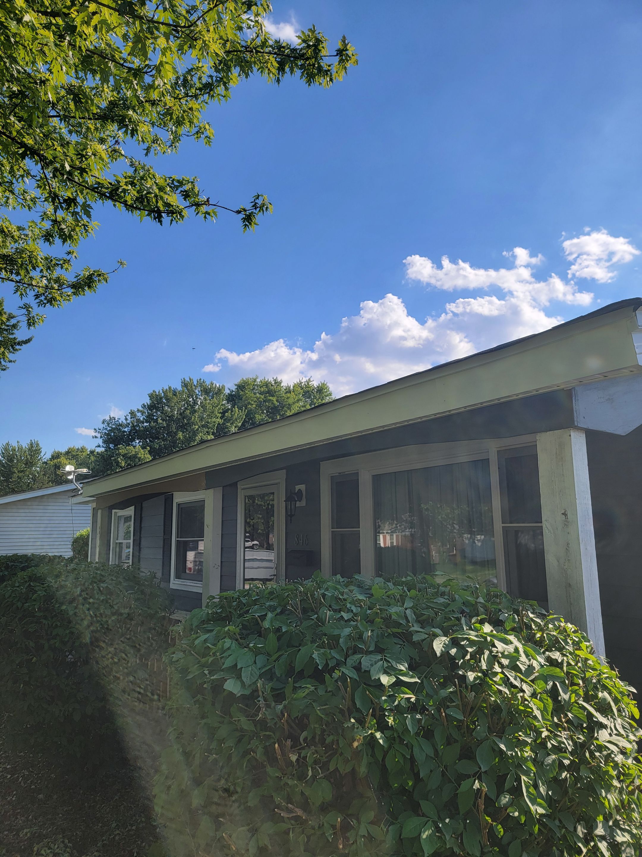 Project in New Whiteland by Moss Roofing