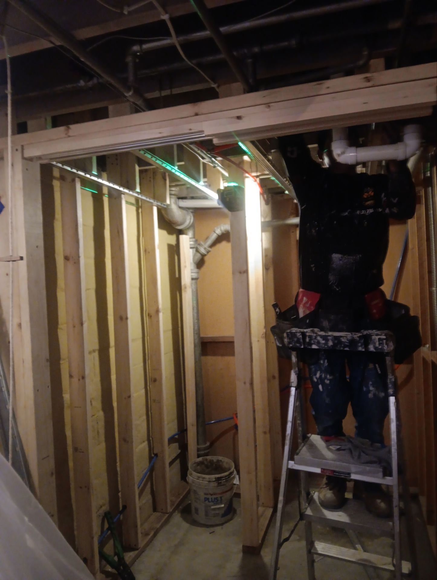 Bathroom Transformation – From Empty Space to Dream Bathroom by Johnny Five Construction 