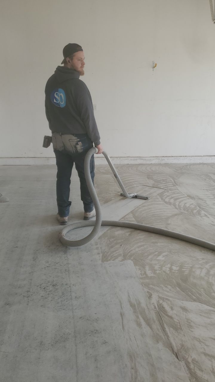 Garage using Domino  by Select Painting, Coatings & Garage Cabinets