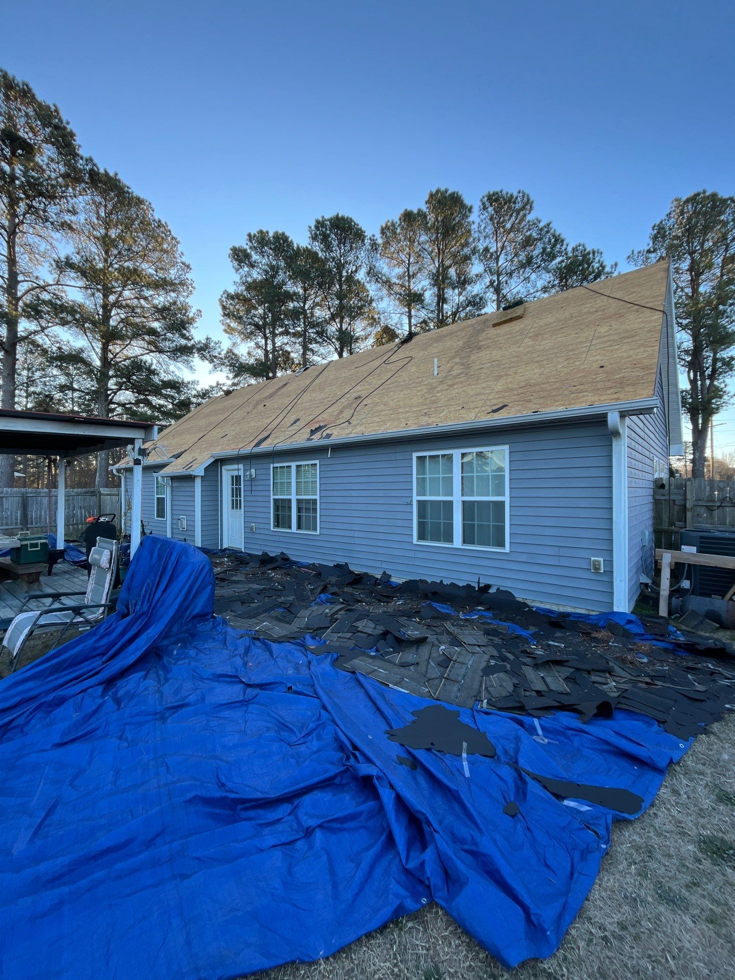 Owens Corning Slatestone Gray Shingles by Karcher Roofing & Construction