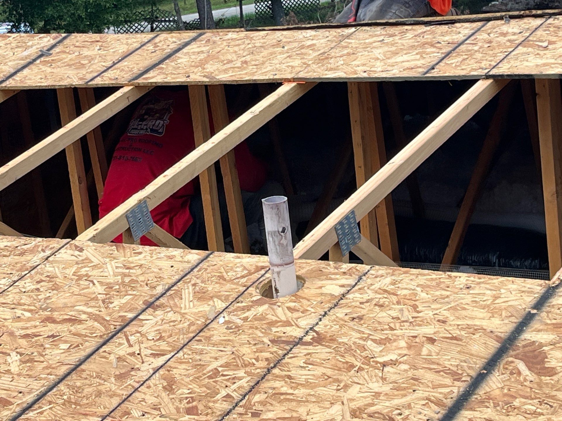 Residential Roofing Installation using Owen's Corning Duration (Lifetime) Shingles by Roof Repair Company
