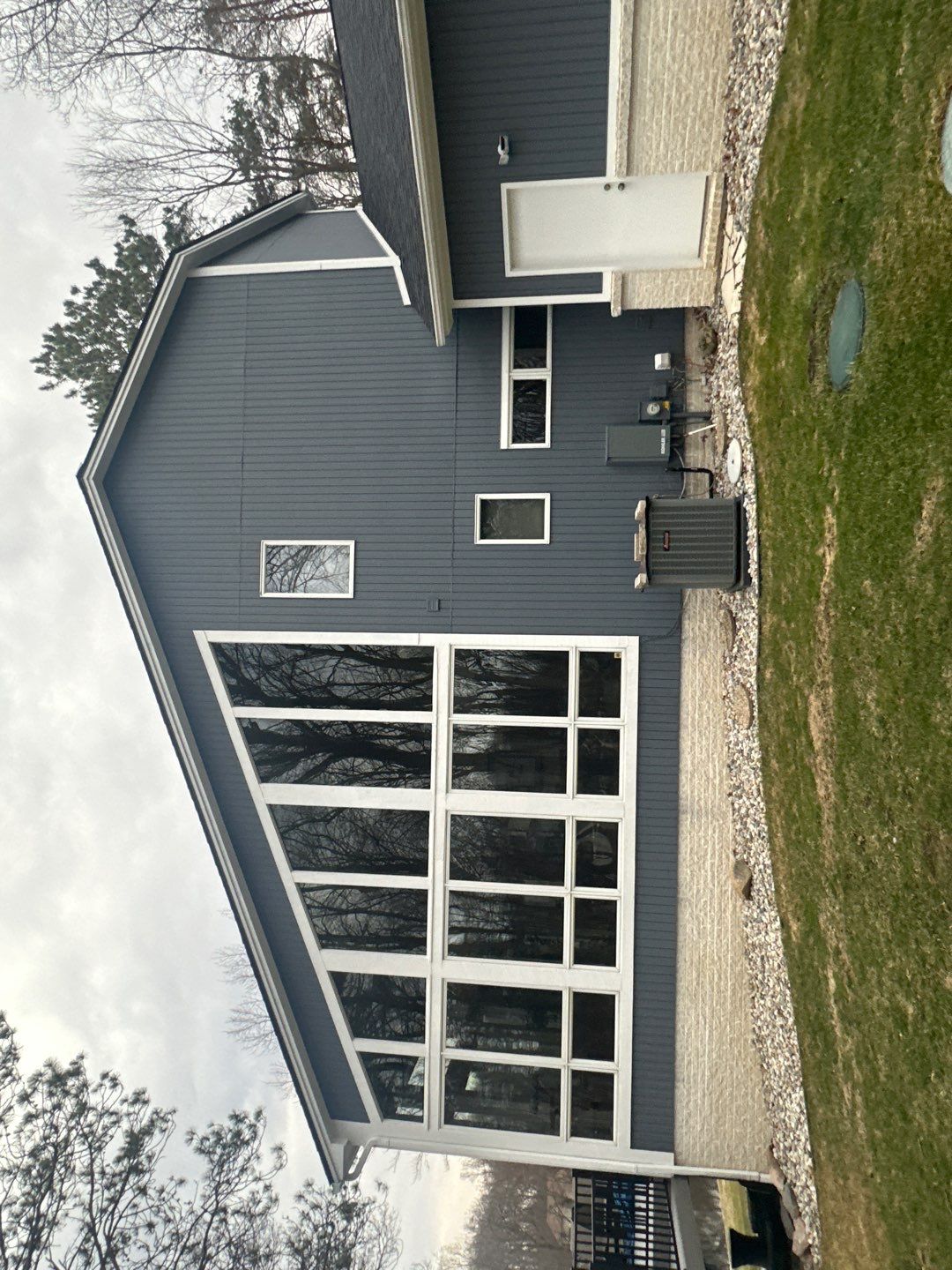 Siding Replacement using Certainteed Monogram D5 Pacific Blue by 180 Contractors