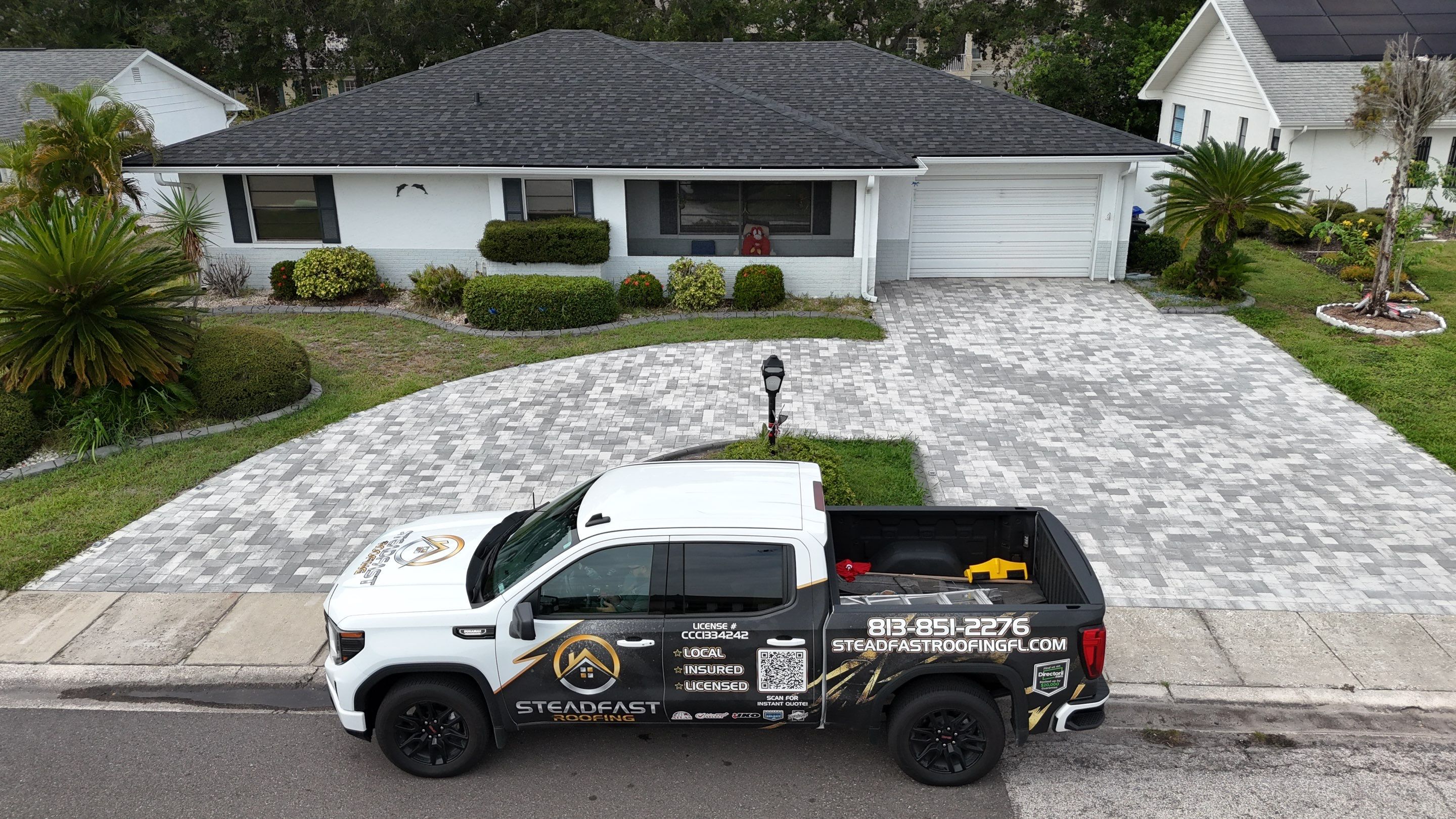 Roof Replacement in Sun City Center, FL by Steadfast Roofing 