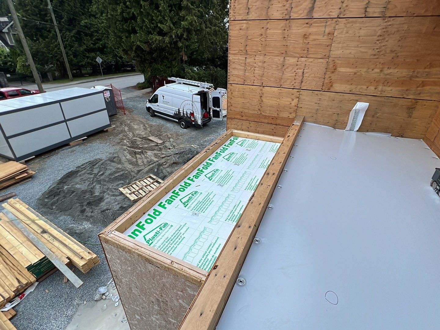 Residential Roofing Installation using Durolast roofing membrane by Top Notch Roofing Inc