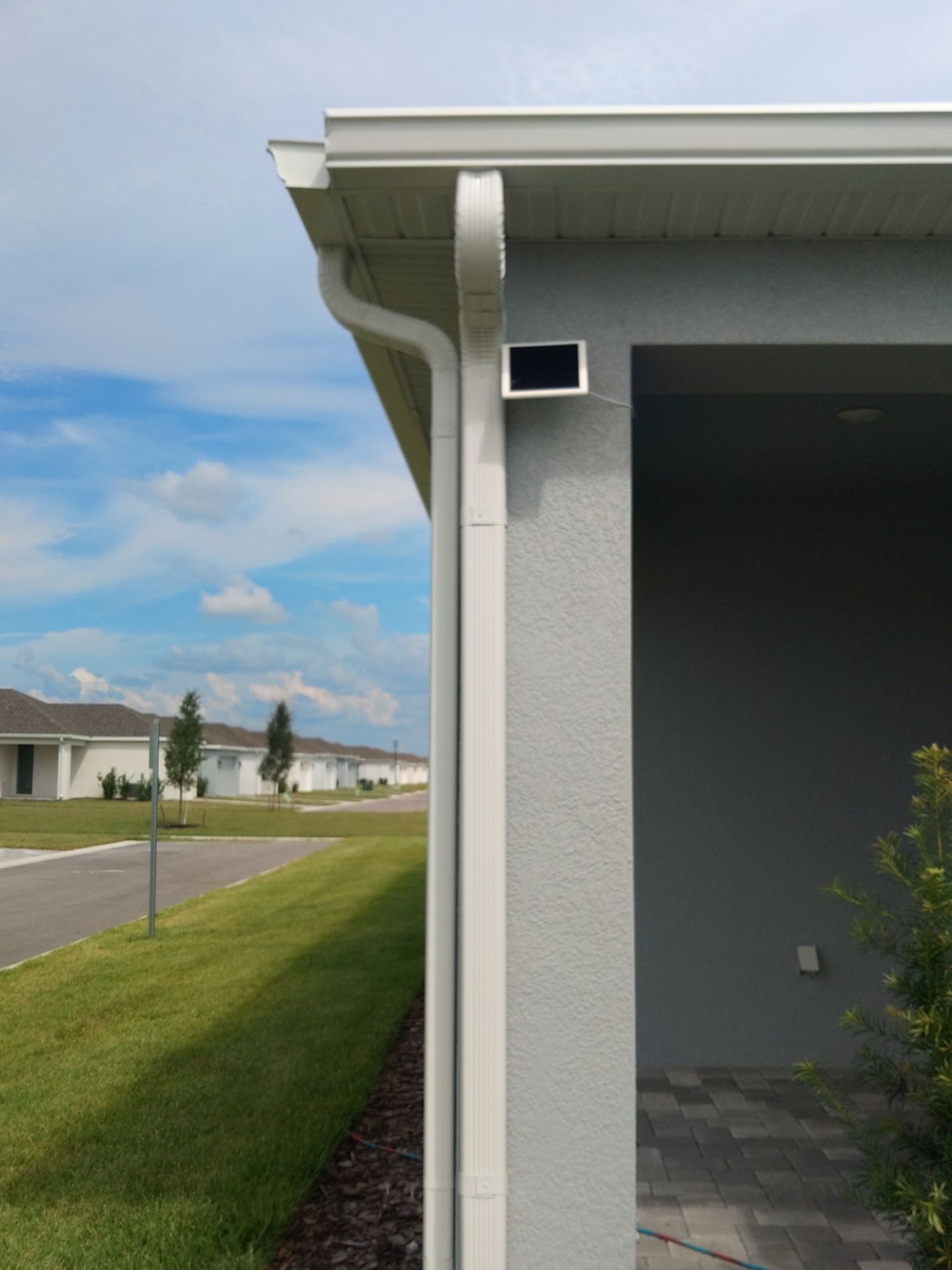 Modern K-Style Gutters Installed in Sarasota FL by Gutter Professors