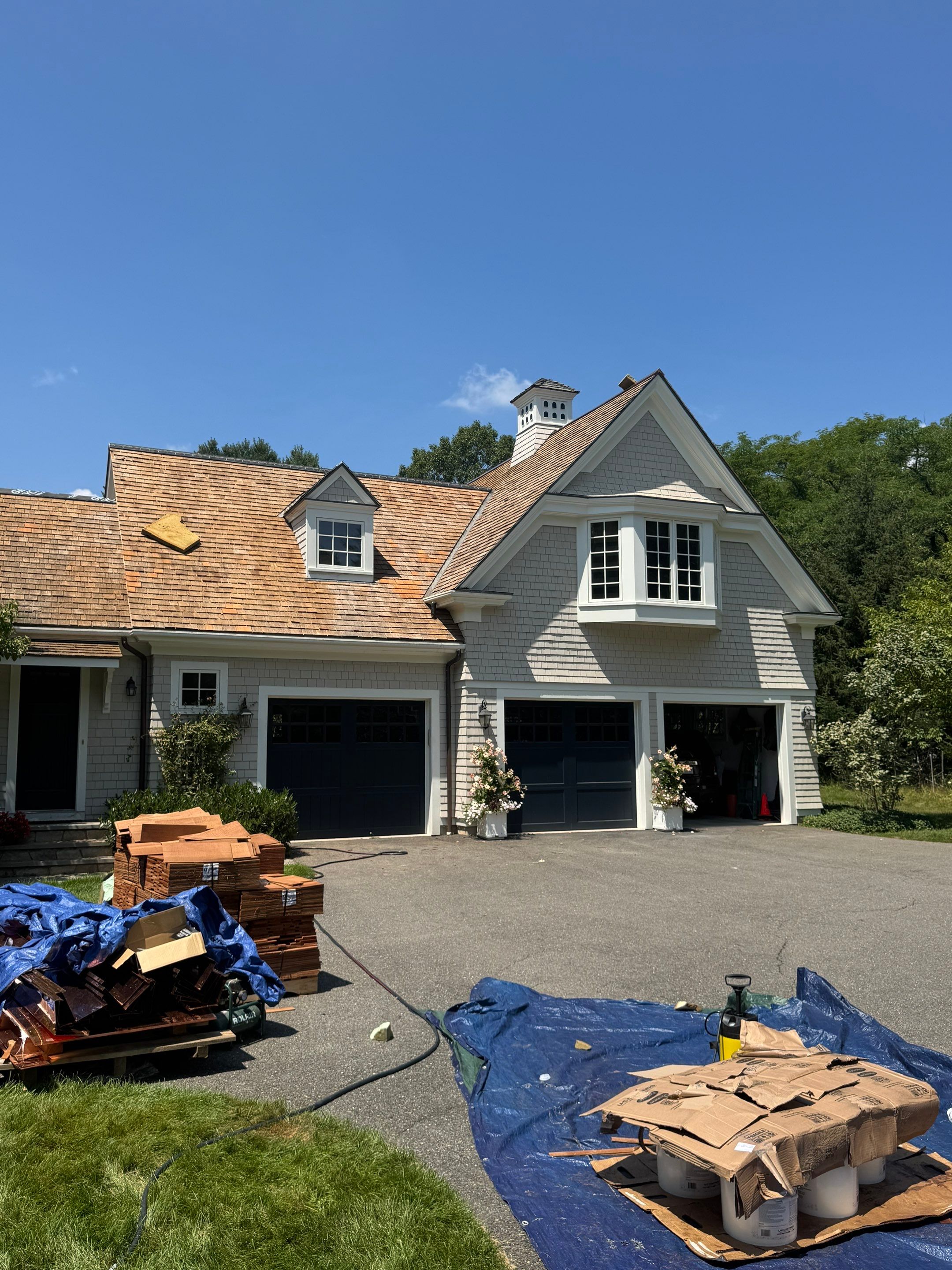 Cedar Shake Roof Restoration by Mighty Dog Roofing of Greater Middlesex County