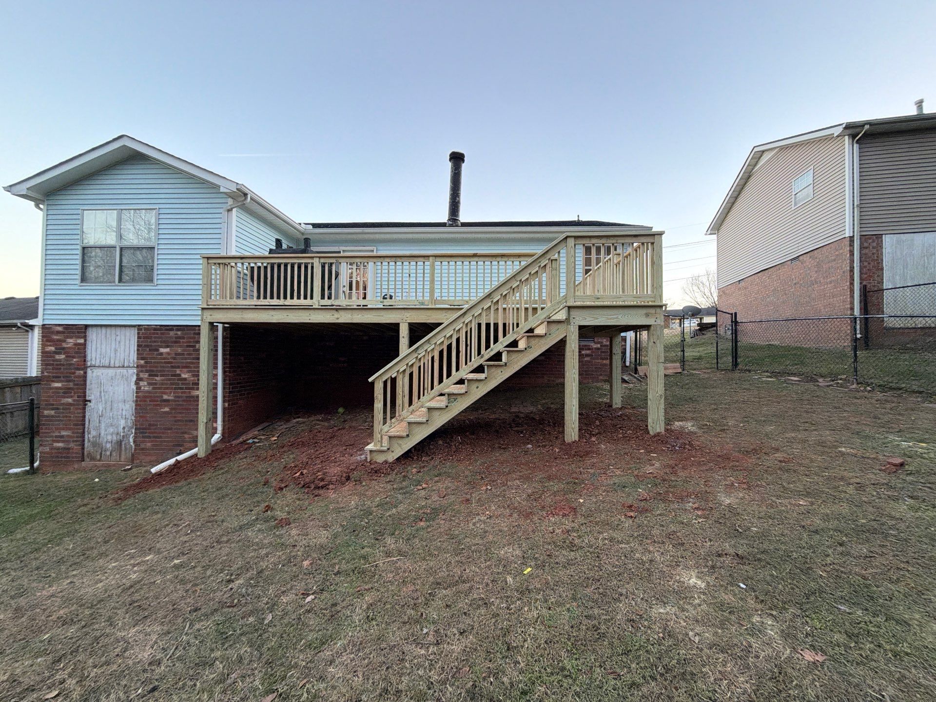 Deck Build in Nashville by Music City Improvements