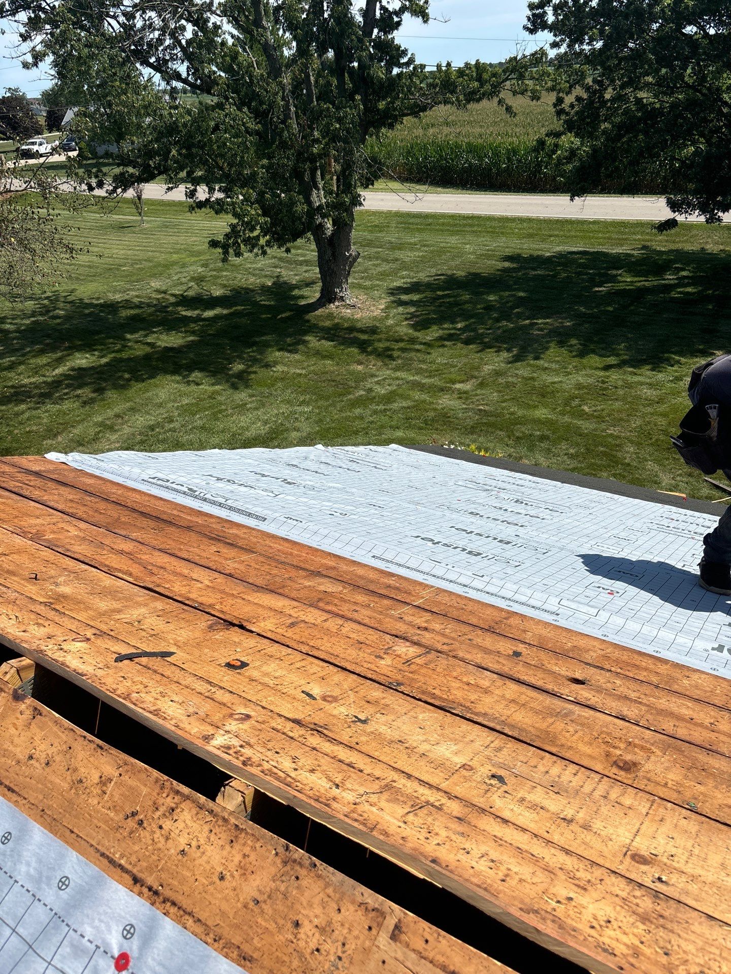 Residential Roofing Installation using Timberline UHDZ Shingles - Pewter Gray by RoofX 