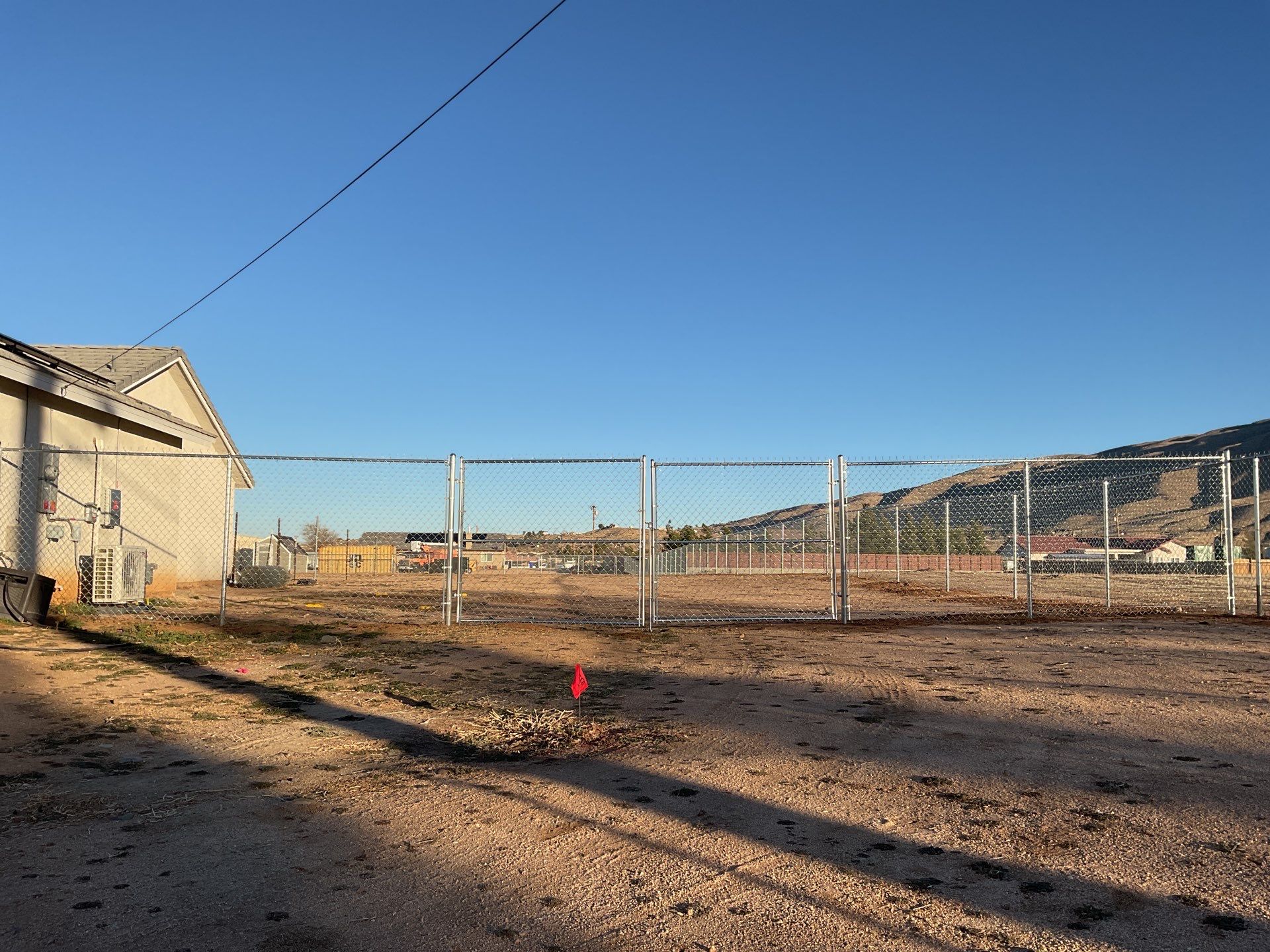 6ft and 5 ft chain link by Fence Guys Inc. 