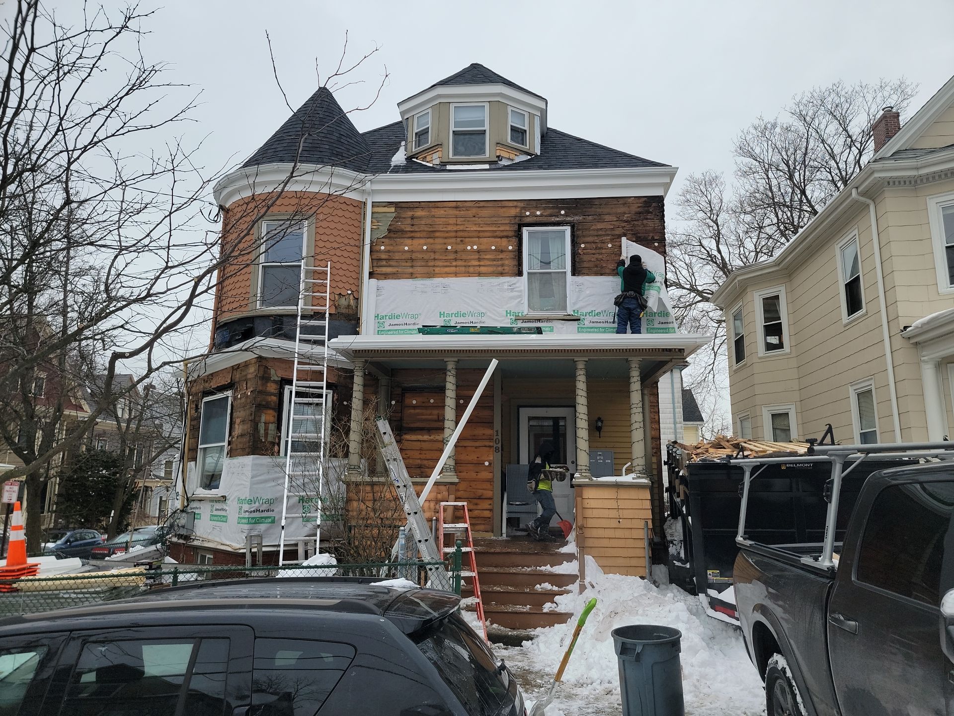 New Fibercement siding by UBrothers Construction