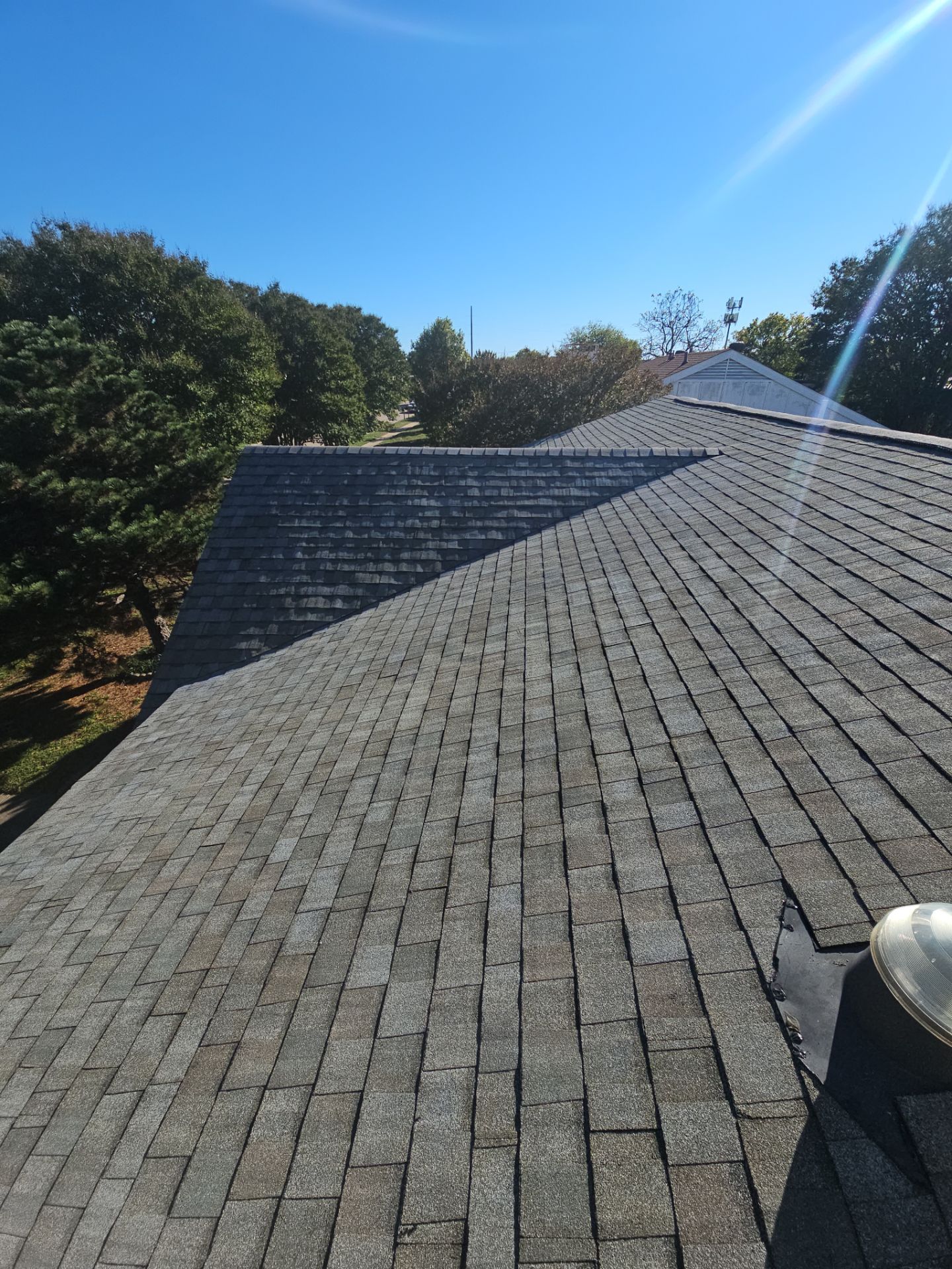 Complete Roof Replacement & Chimney Flashing Upgrade in Garland, TX by road roofing llc