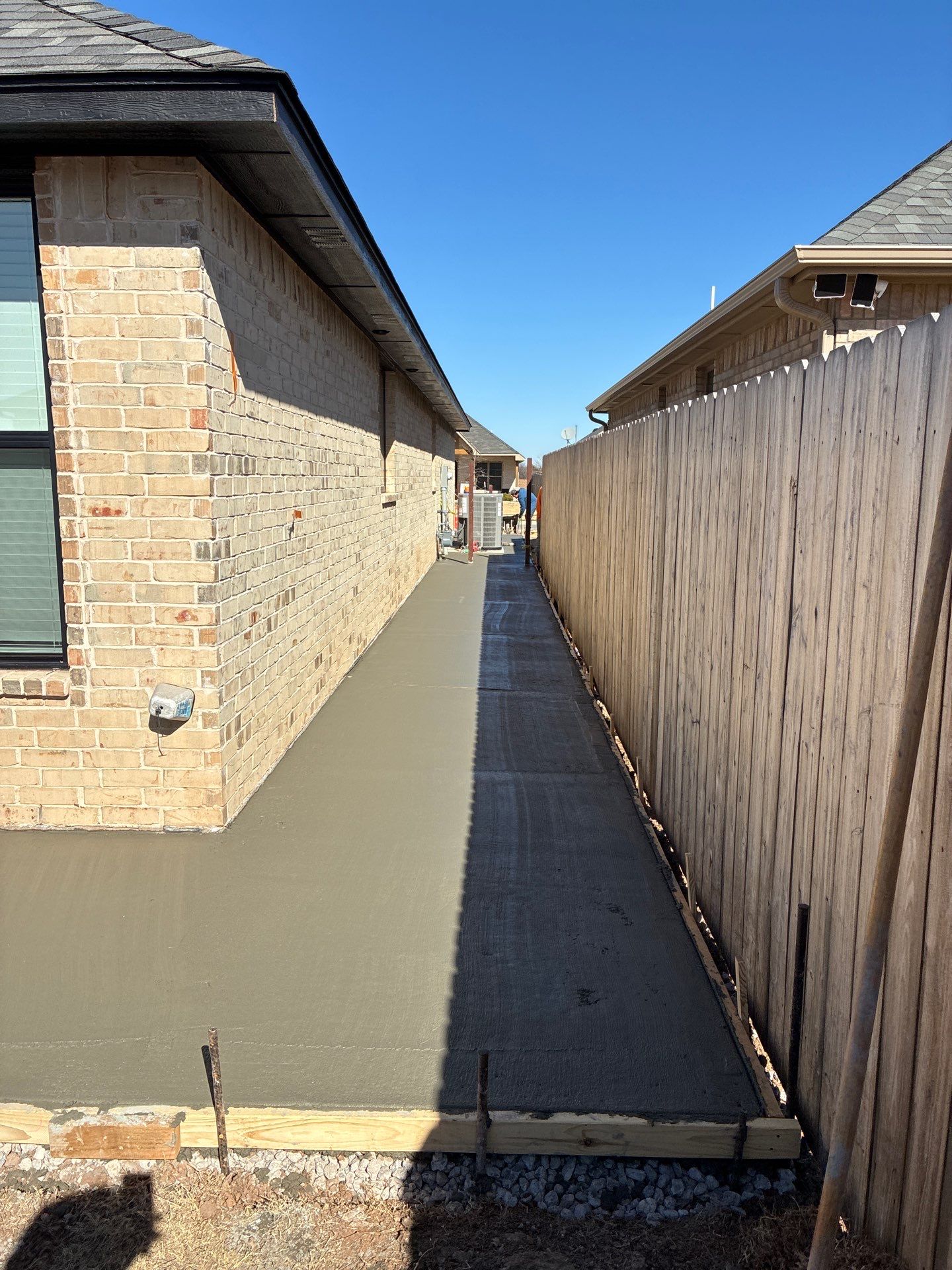 Concrete Sidewalk And Footer by Clays Services Inc