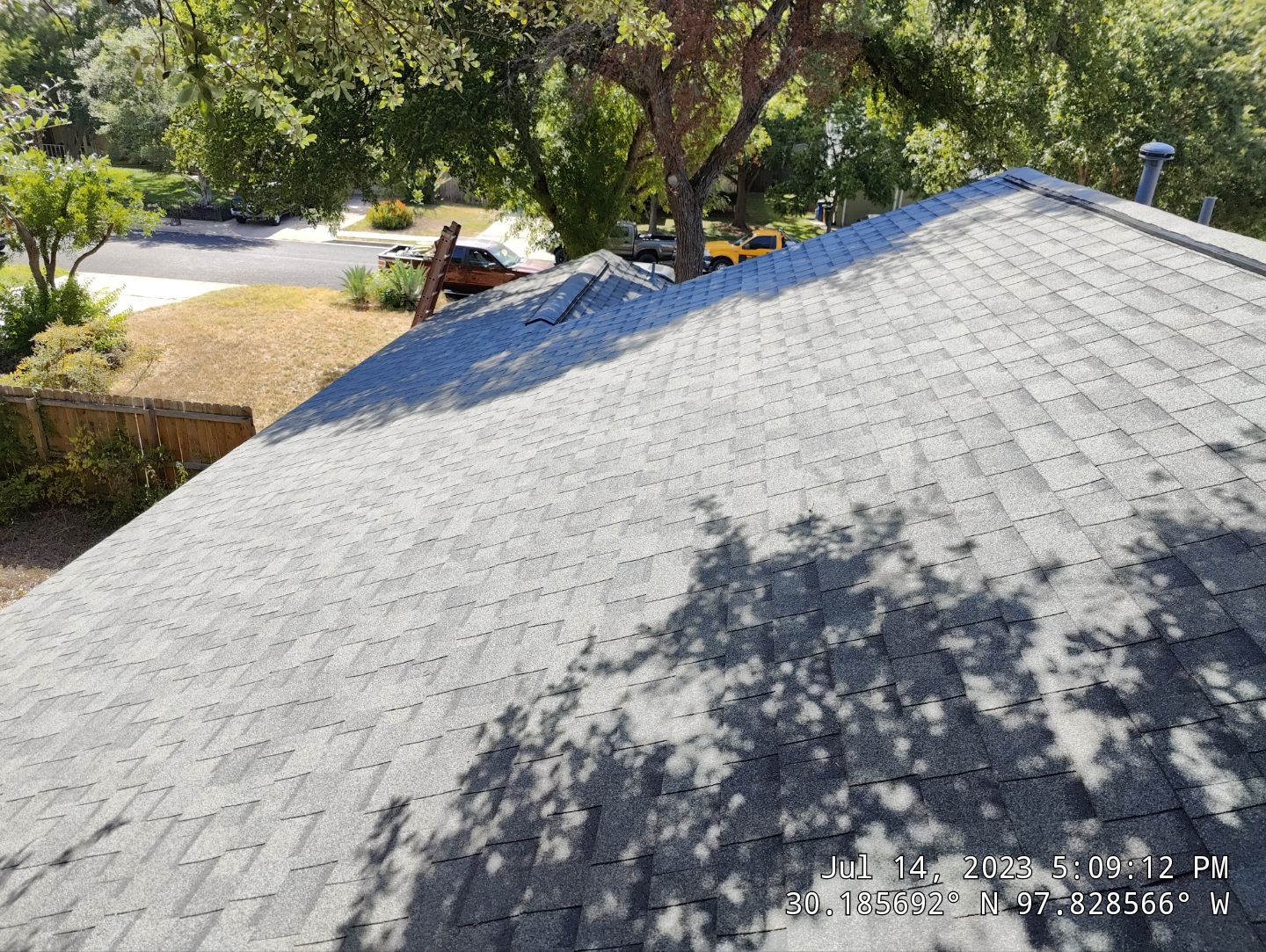 Residential Roofing Installation using Owens Corning Oakridge Estate Grey by DeZign Roofing & Exteriors