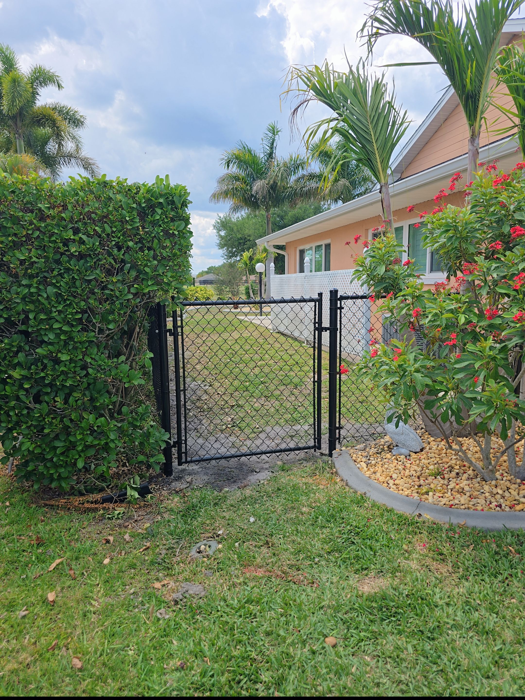 Chain Link Fence in Punta Gorda by True Fence LLC