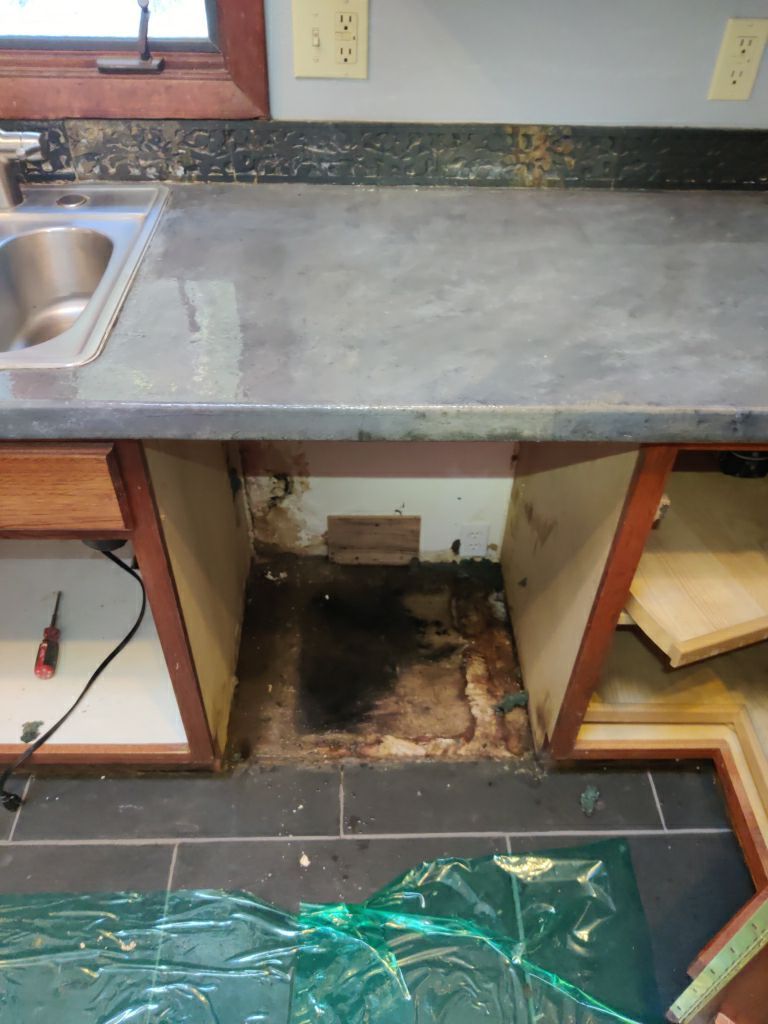 Mold Remediation using Containment by Accountable Home Services