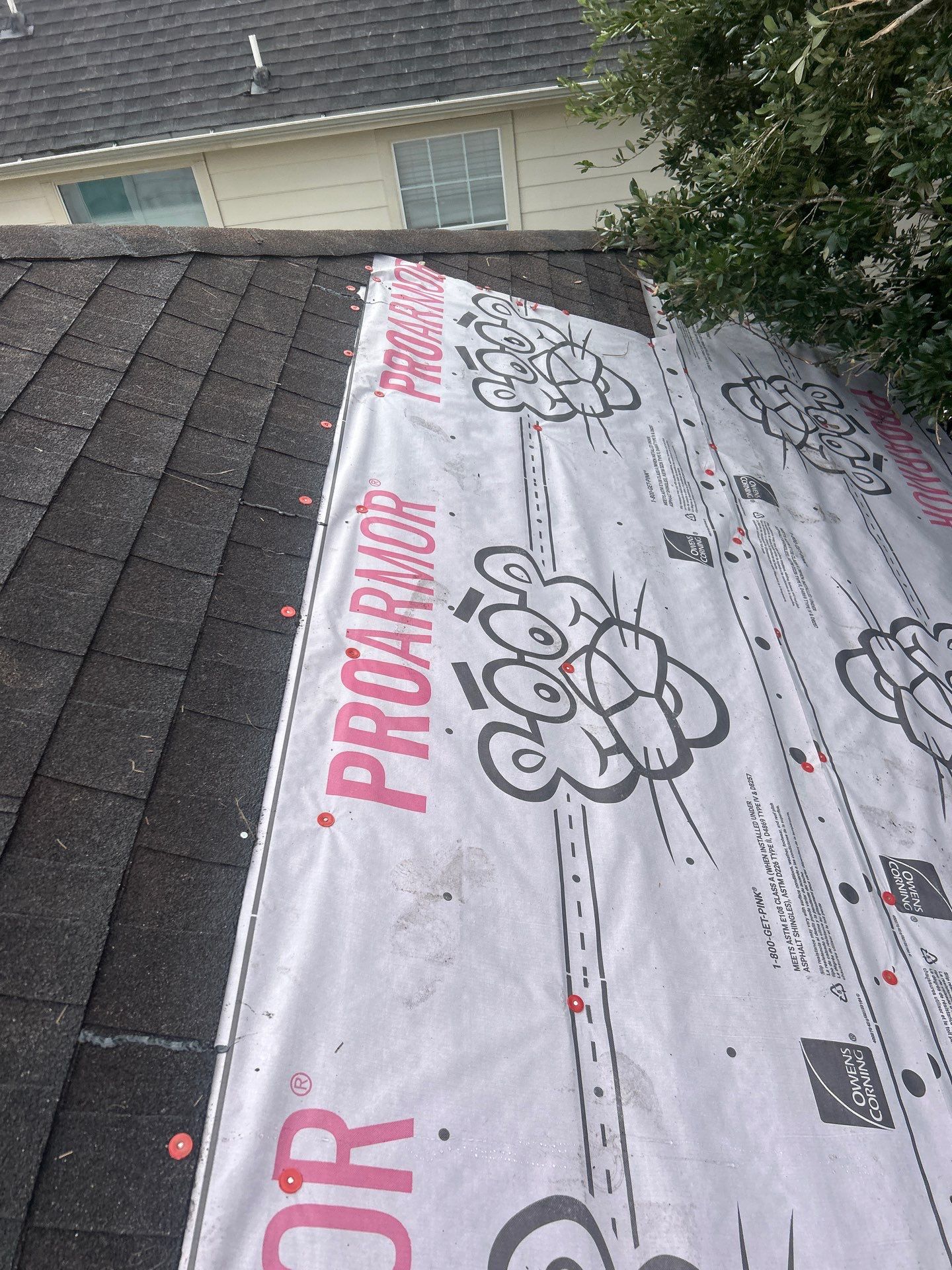 Residential Roofing Repair using Owen's Corning Duration (Lifetime) Shingles by Roof Repair Company
