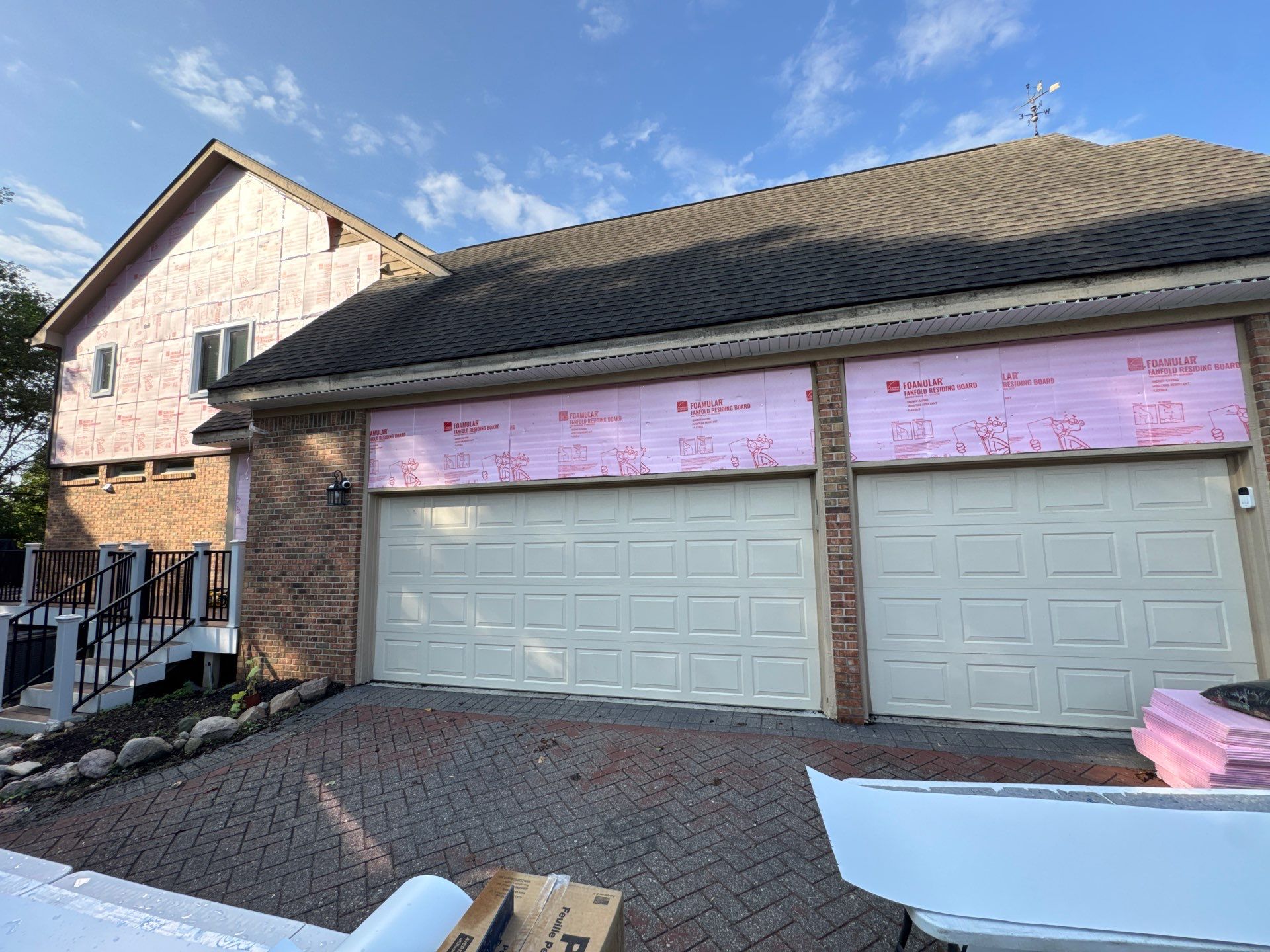 Siding Replacement using Alside Odyssey D4" Flagship Brown by 180 Contractors