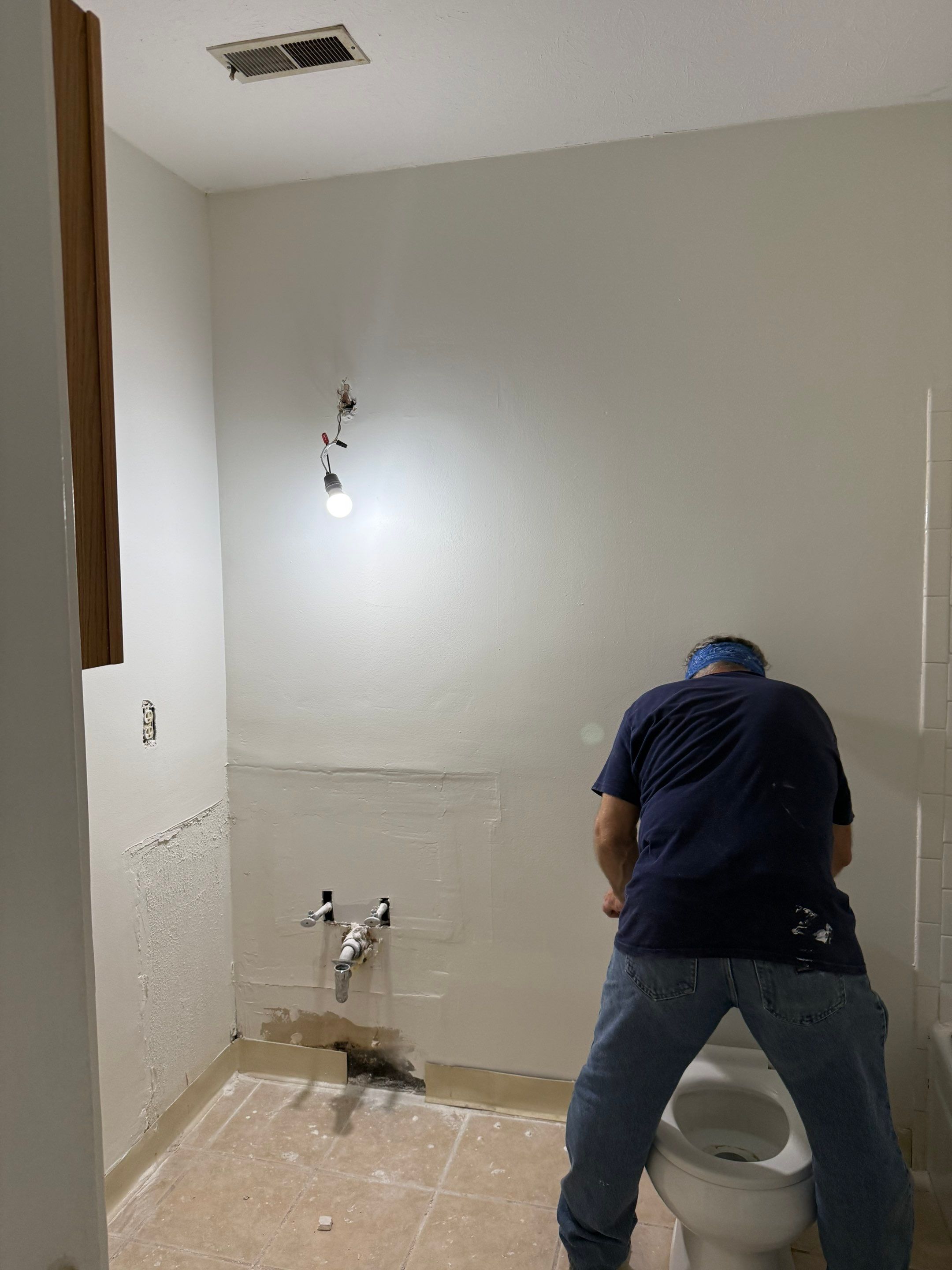 Complete Home Remodel Featuring Custom Kitchen and Wood-Look Plank Flooring by MAJO