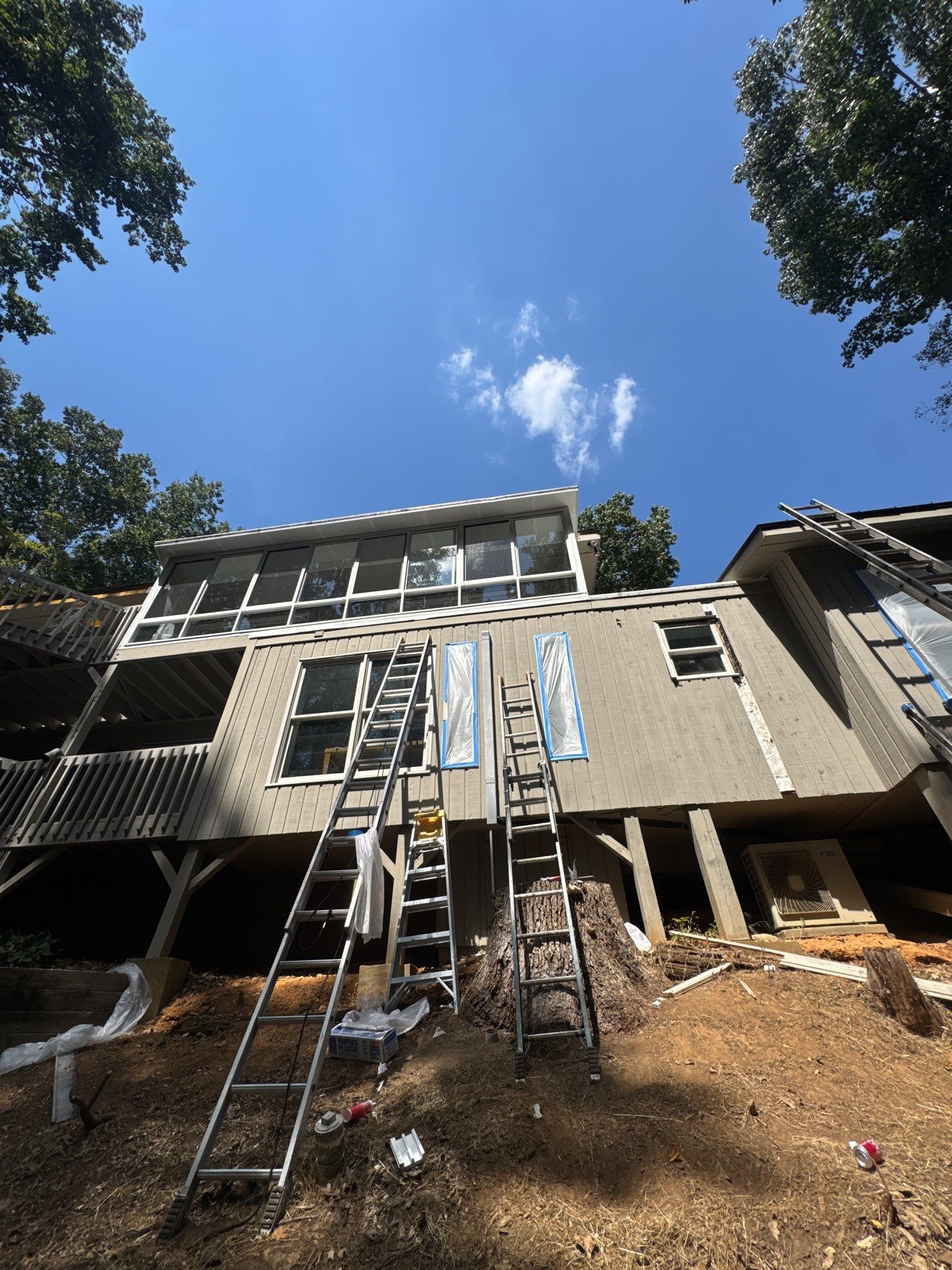 Complete exterior refresh with carpentry repairs by GonzalezPainters & Contractors Inc