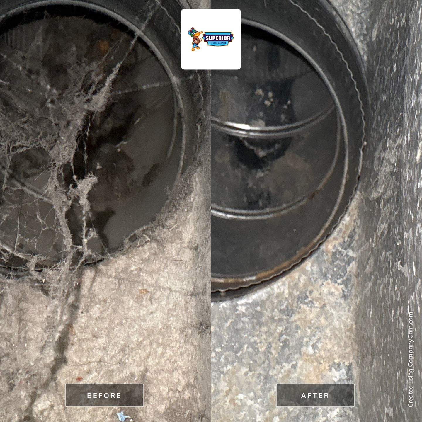 Air Duct Cleaning With a Vacuum Truck in New Castle, PA by Superior Air Duct Cleaning