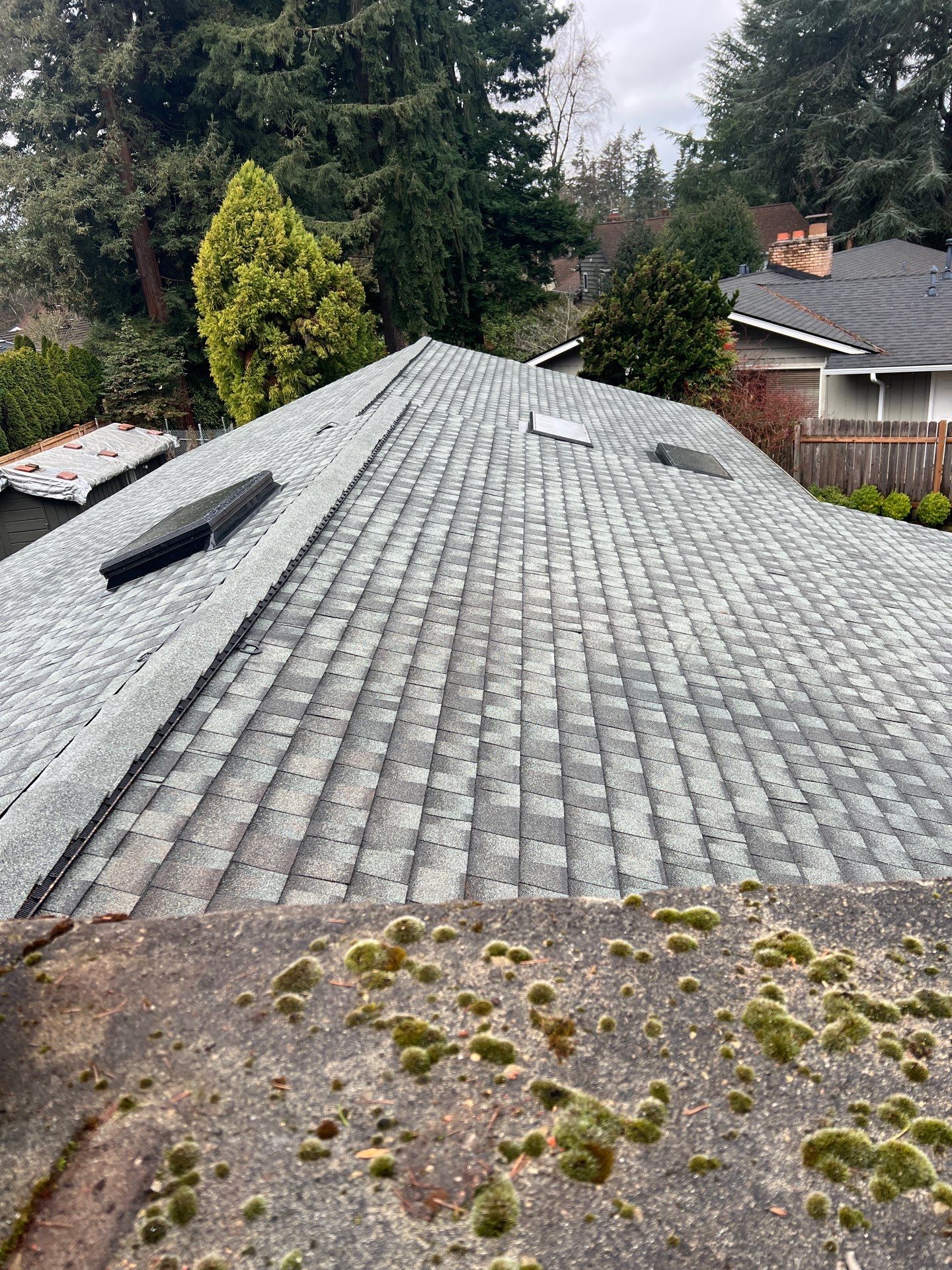 Residential Roofing Installation using GAF HDZ Shingles by Roofing Formula LLC