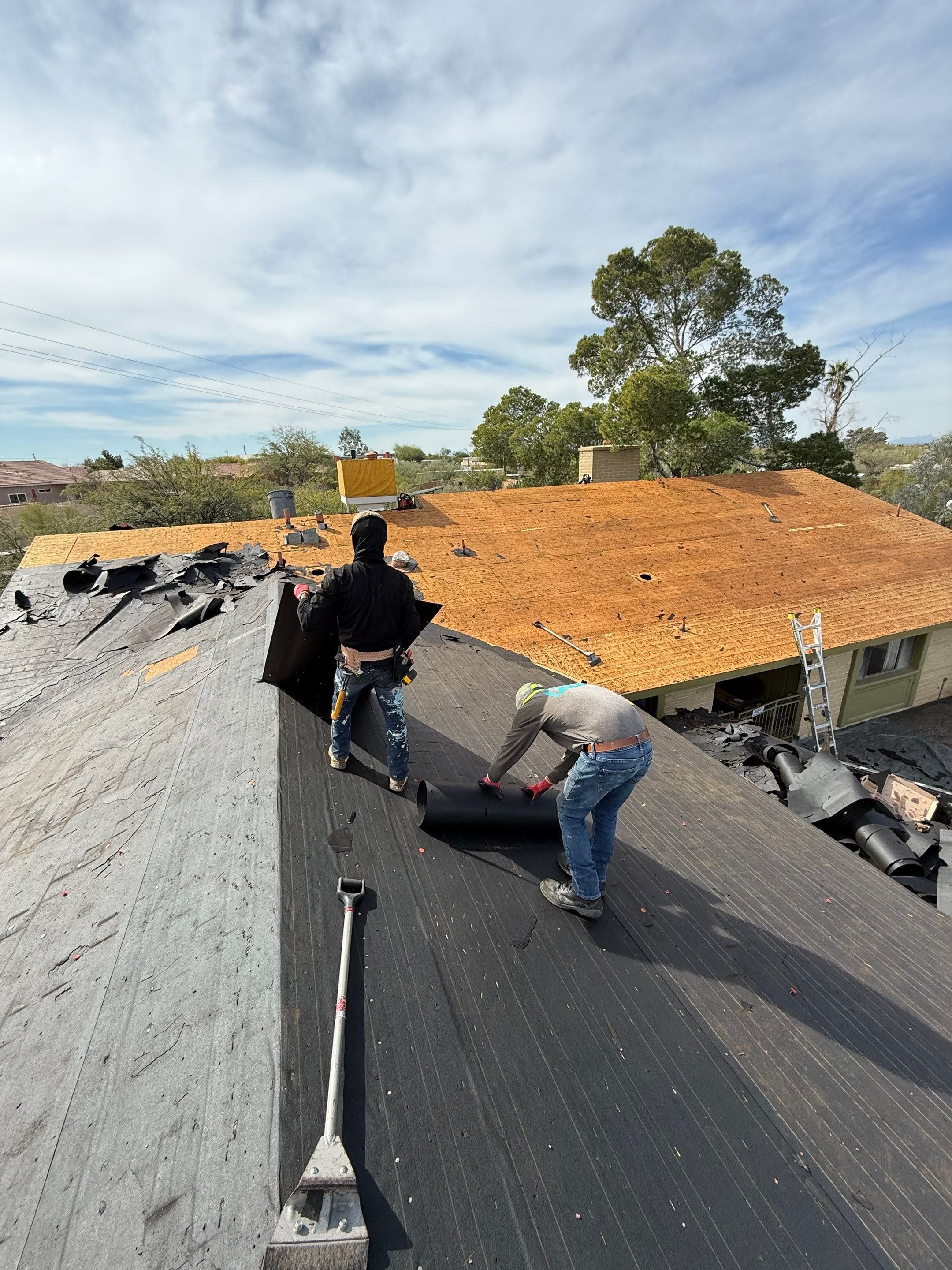 Project in Tucson by West Coast Roofing AZ