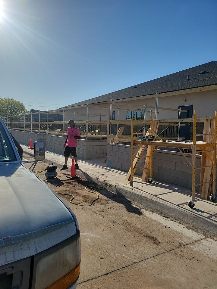 Cedar Fence using Cedar Pickets and Metal Poles by Clays Services Inc